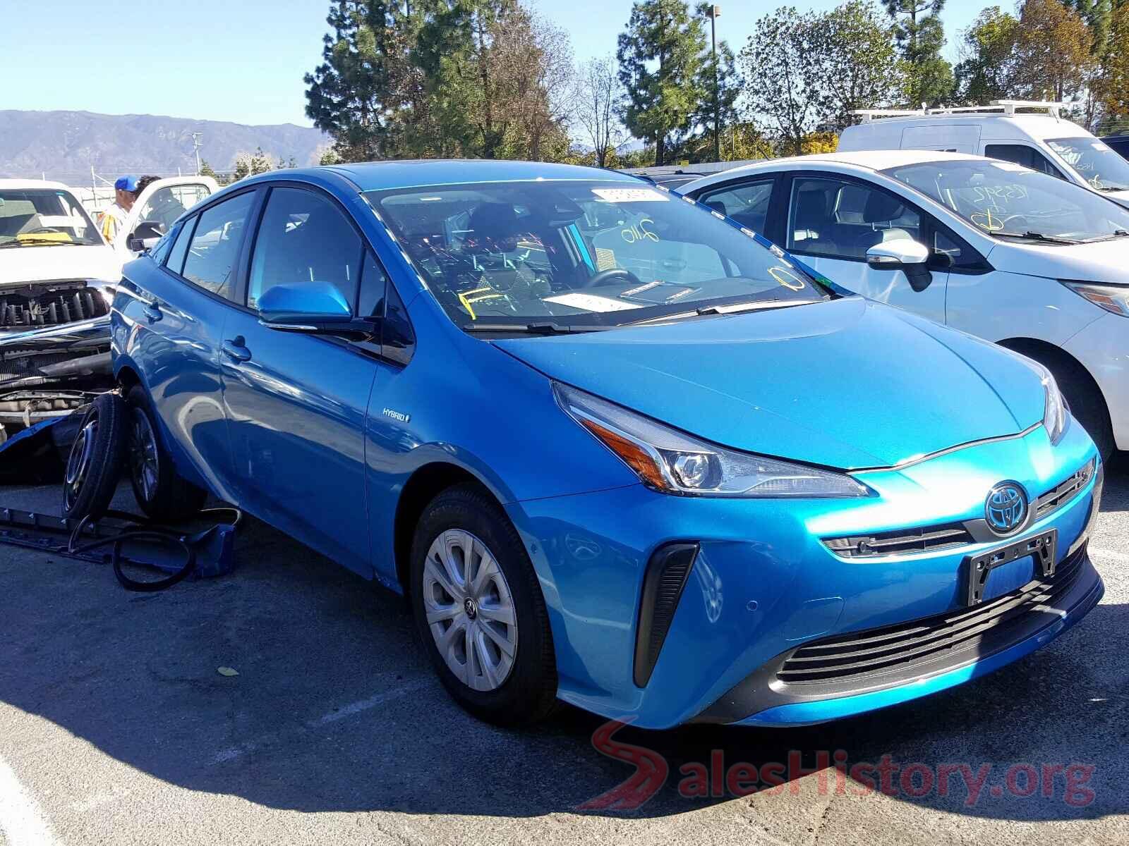 JTDKARFU7K3092584 2019 TOYOTA PRIUS