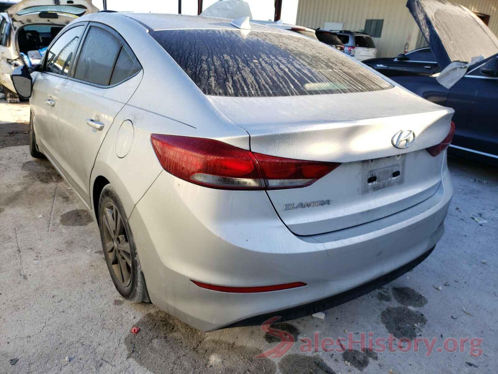 5NPD84LF3JH334013 2018 HYUNDAI ELANTRA