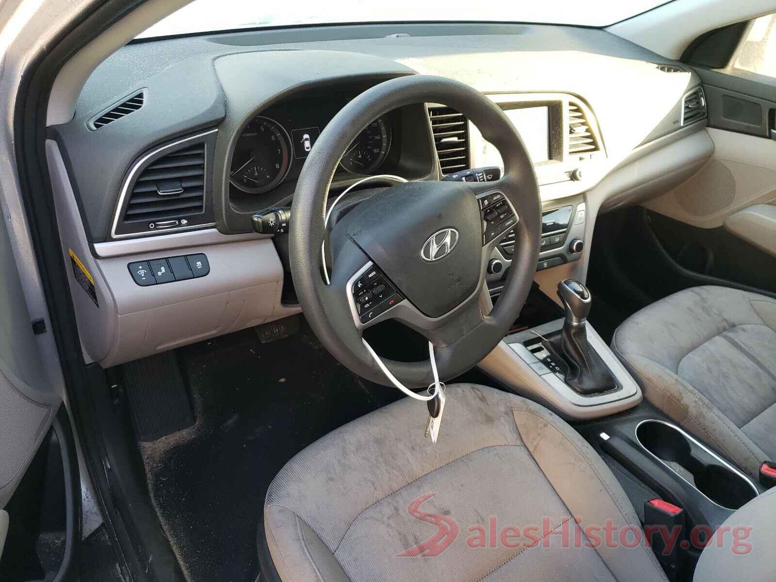 5NPD84LF3JH334013 2018 HYUNDAI ELANTRA