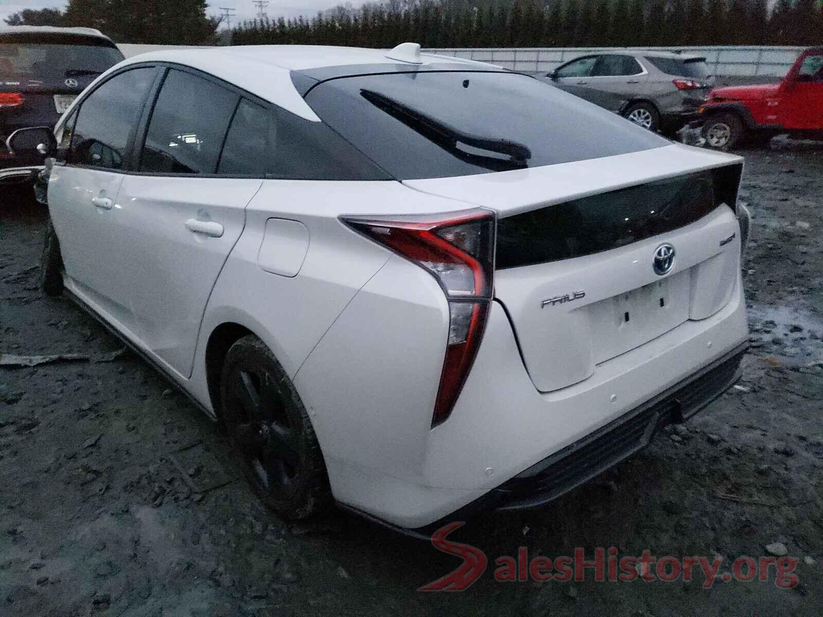 JTDKARFU0H3540365 2017 TOYOTA PRIUS