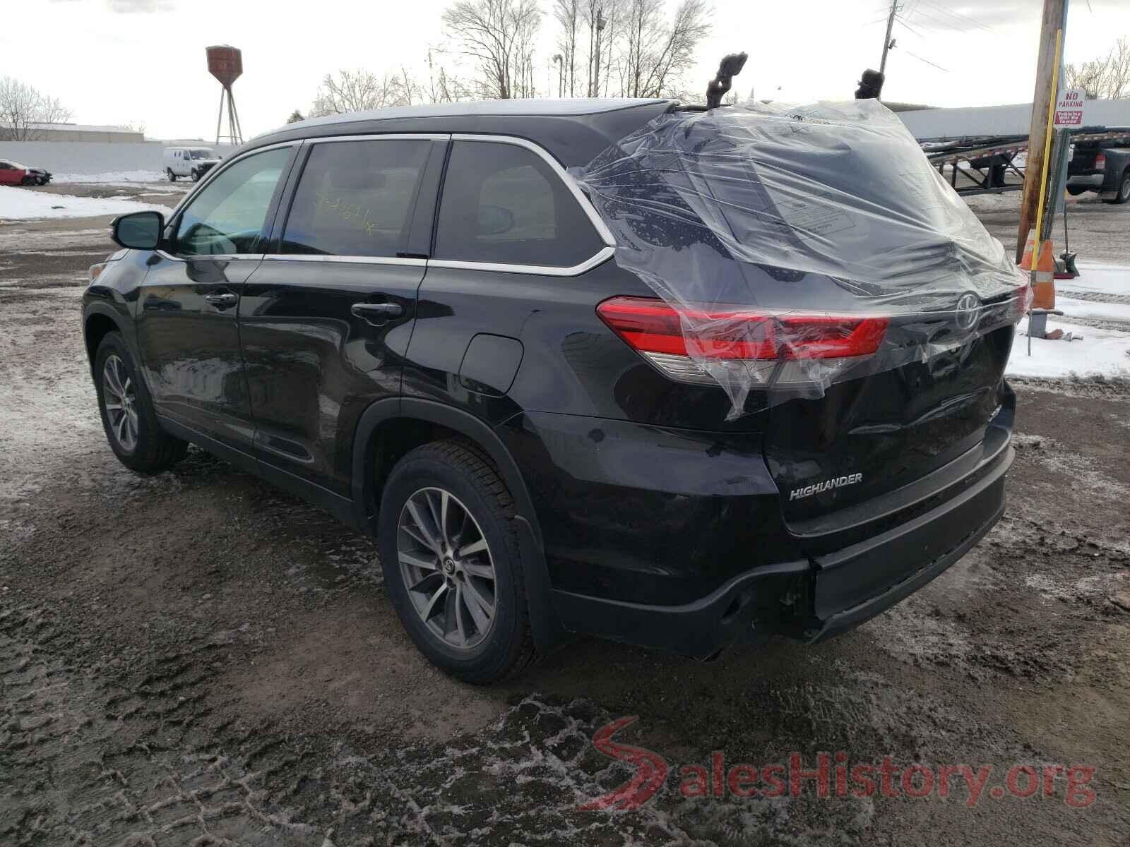 5TDJZRFH4KS579750 2019 TOYOTA HIGHLANDER