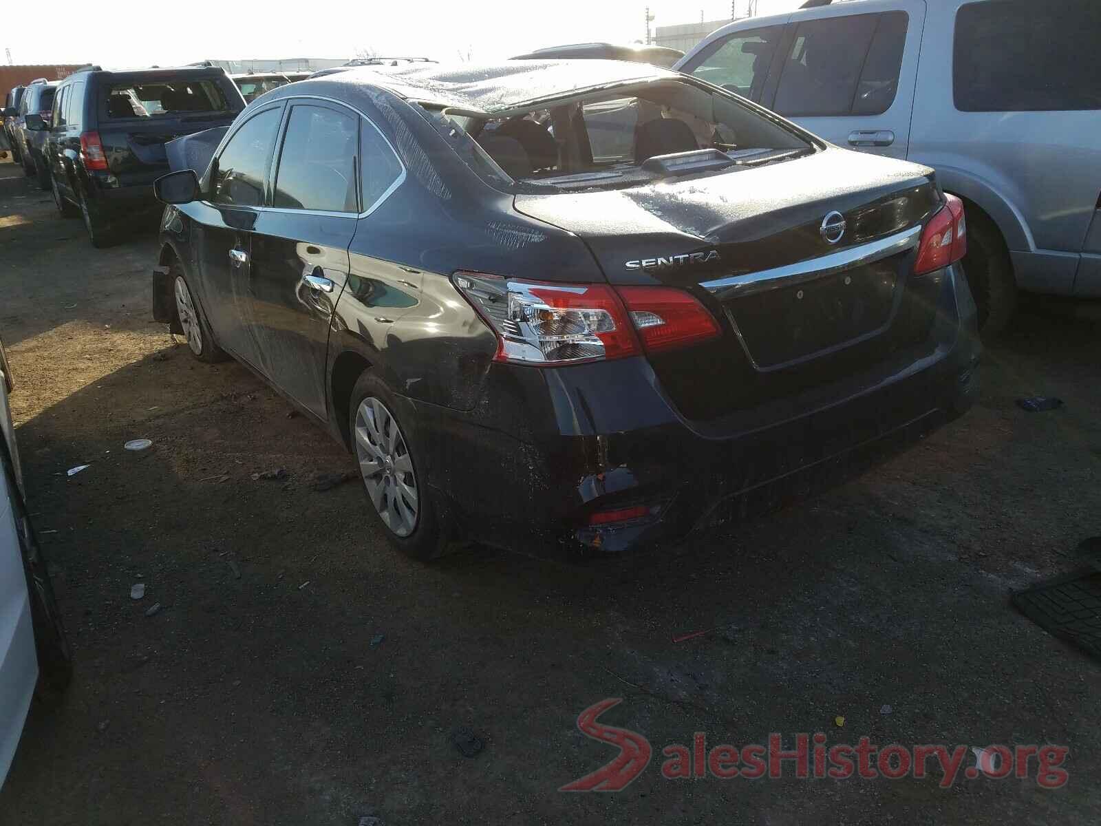 3N1AB7AP9HY409881 2017 NISSAN SENTRA