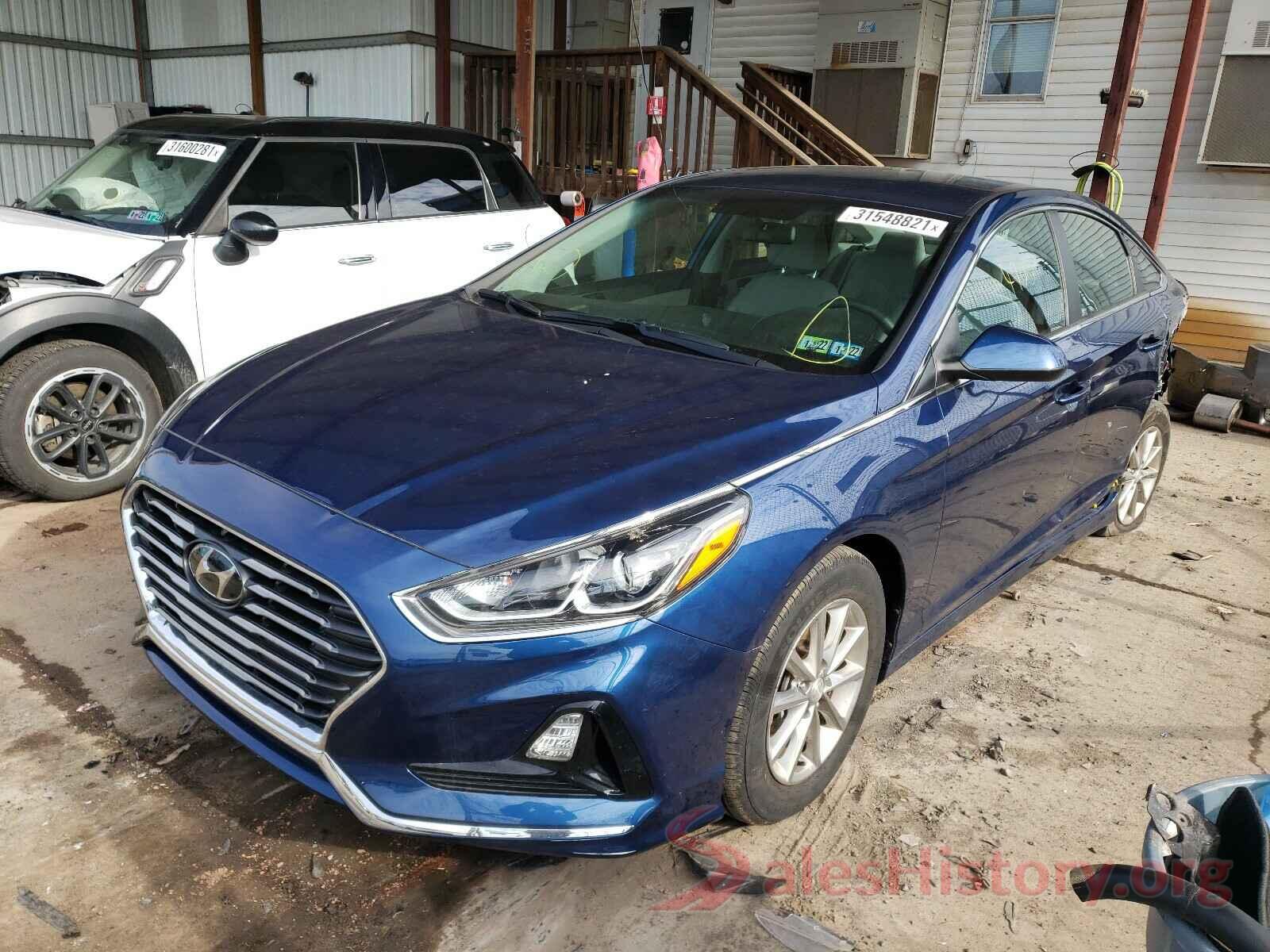 5NPE24AF7KH763522 2019 HYUNDAI SONATA