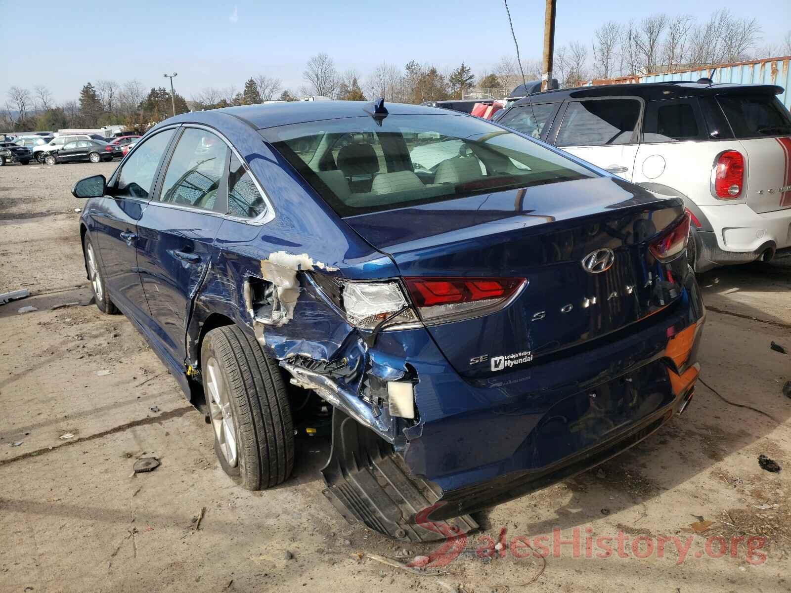 5NPE24AF7KH763522 2019 HYUNDAI SONATA