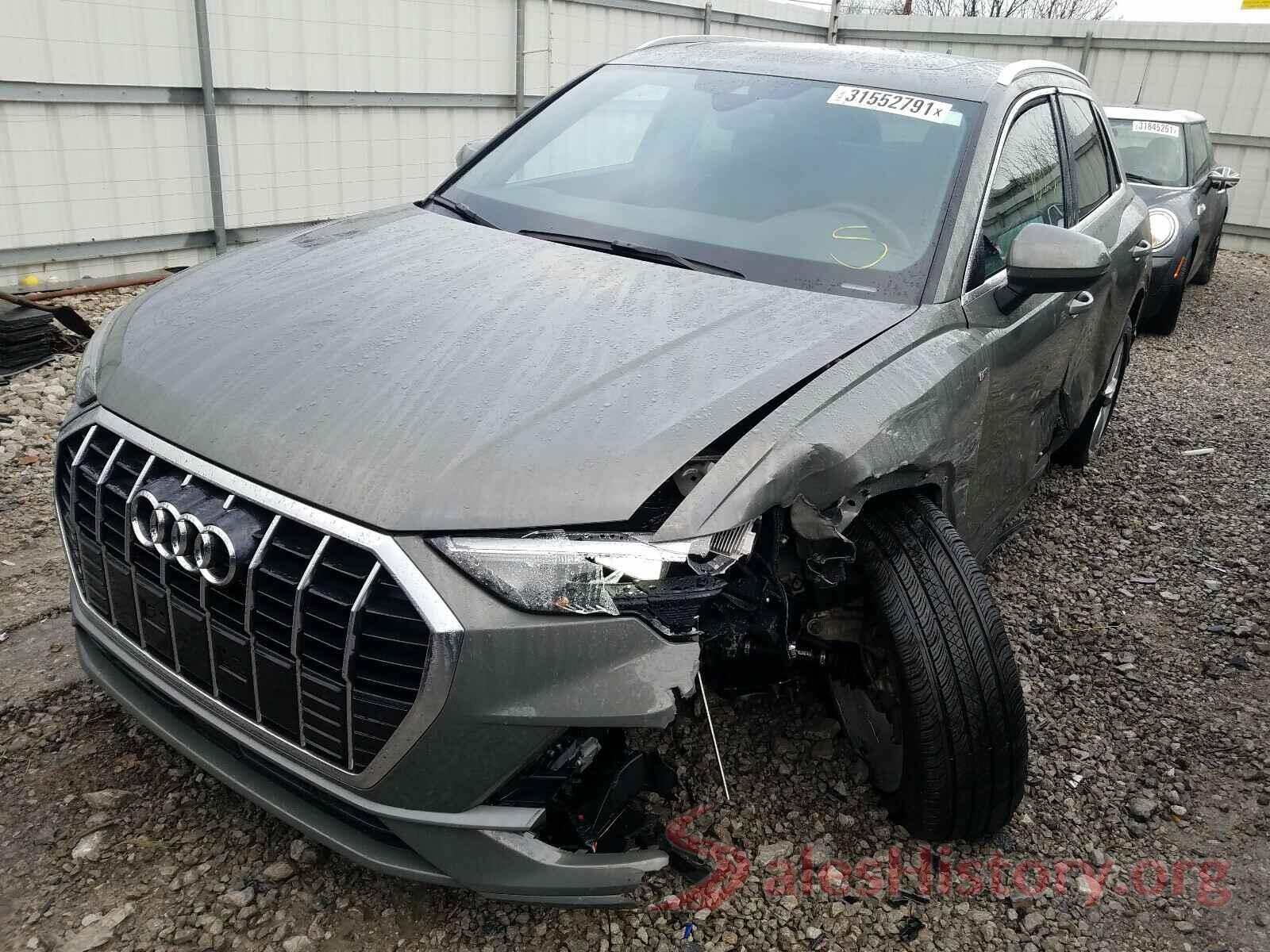 WA1DECF34L1009413 2020 AUDI Q3