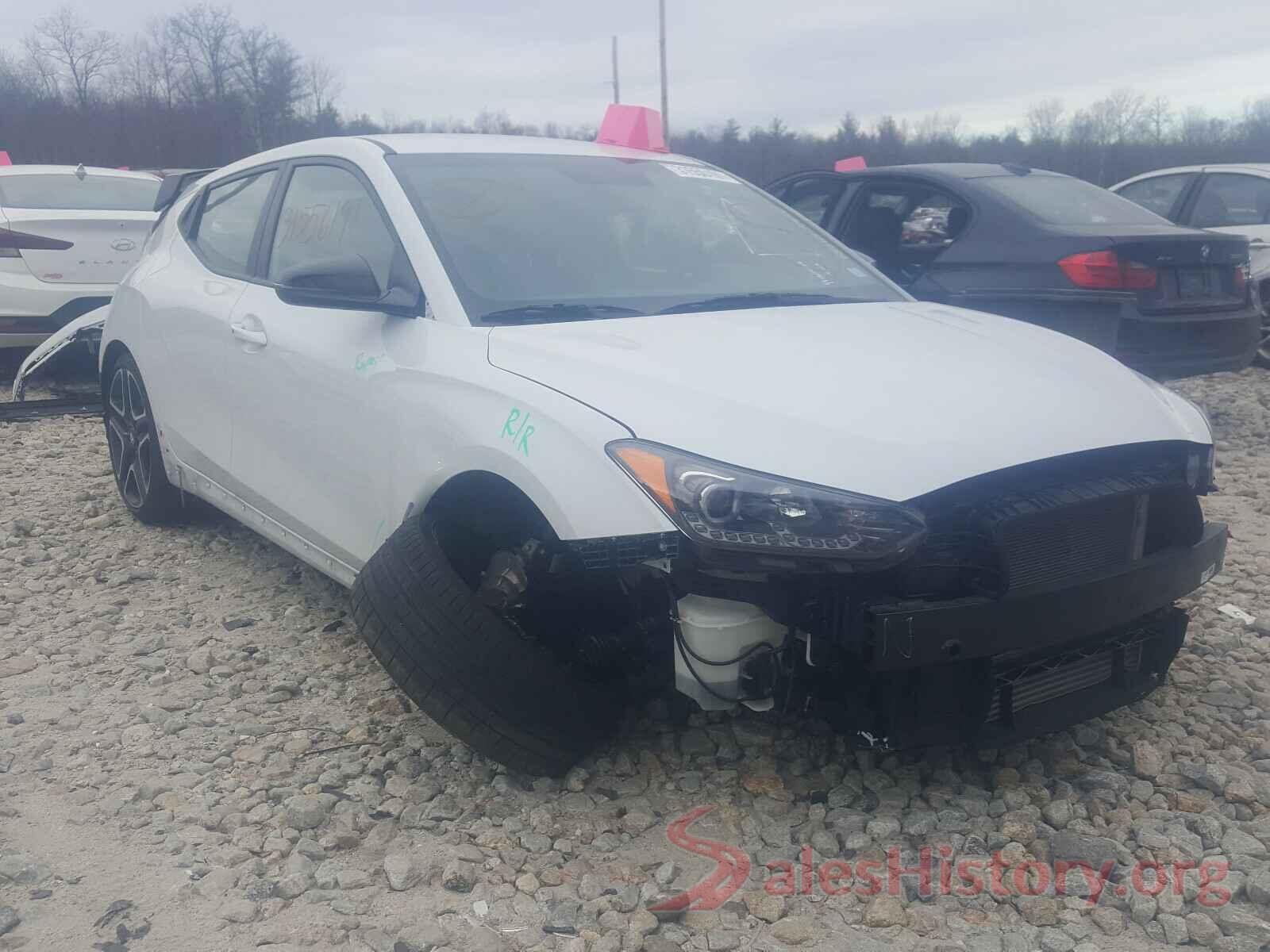 KMHT36AH1KU003007 2019 HYUNDAI VELOSTER