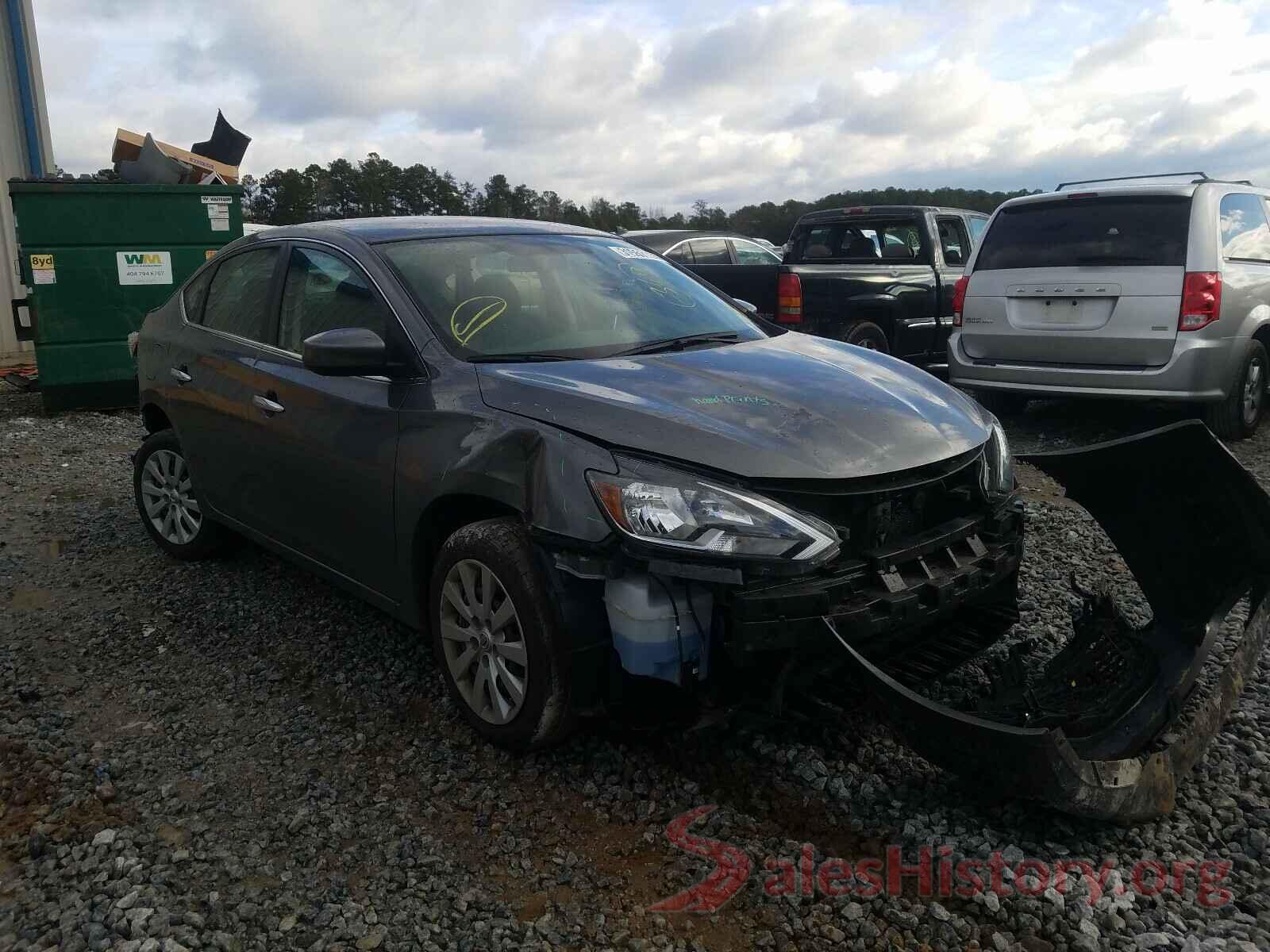 3N1AB7AP6HY254058 2017 NISSAN SENTRA