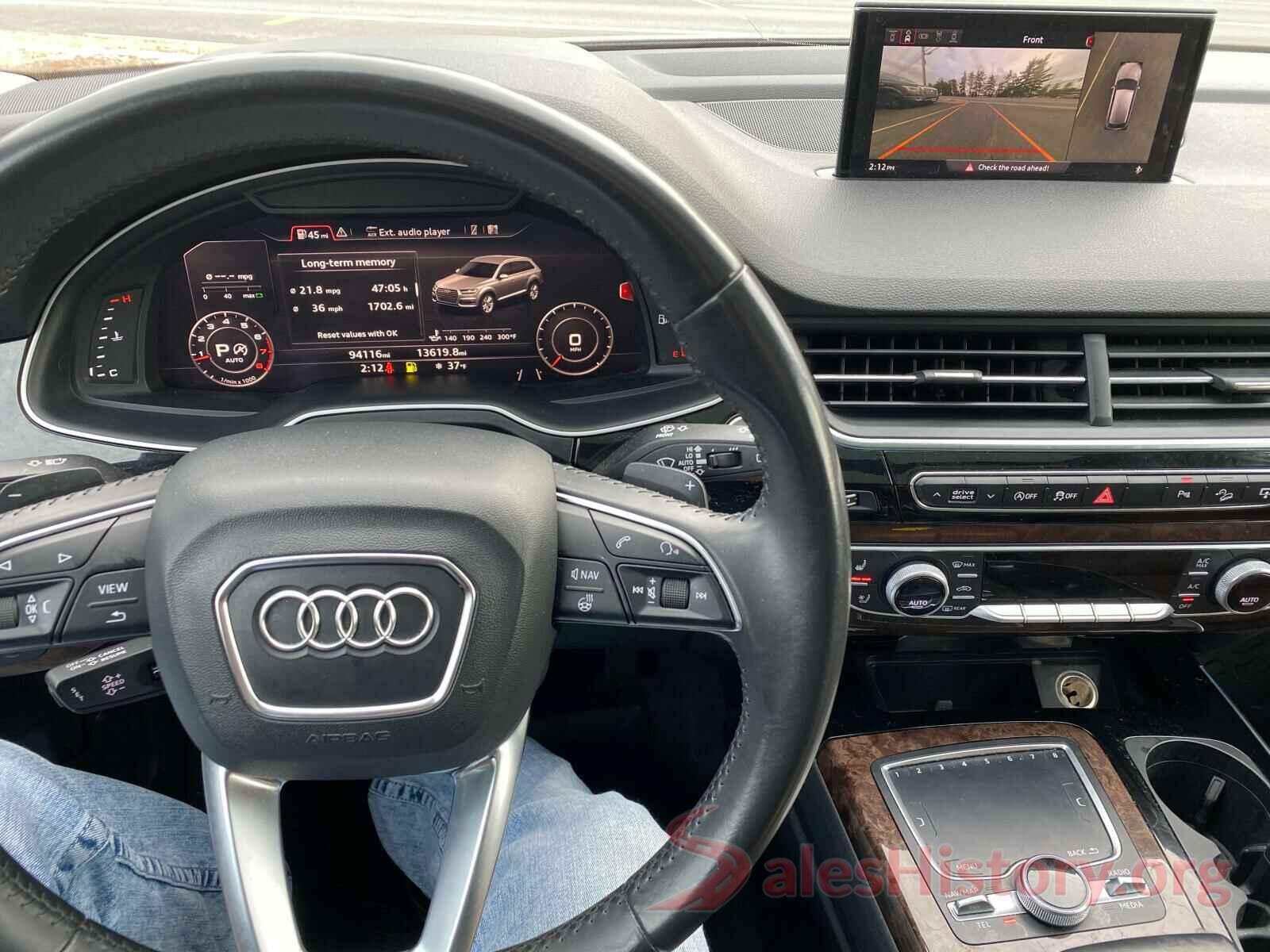 WA1VAAF70HD009972 2017 AUDI Q7