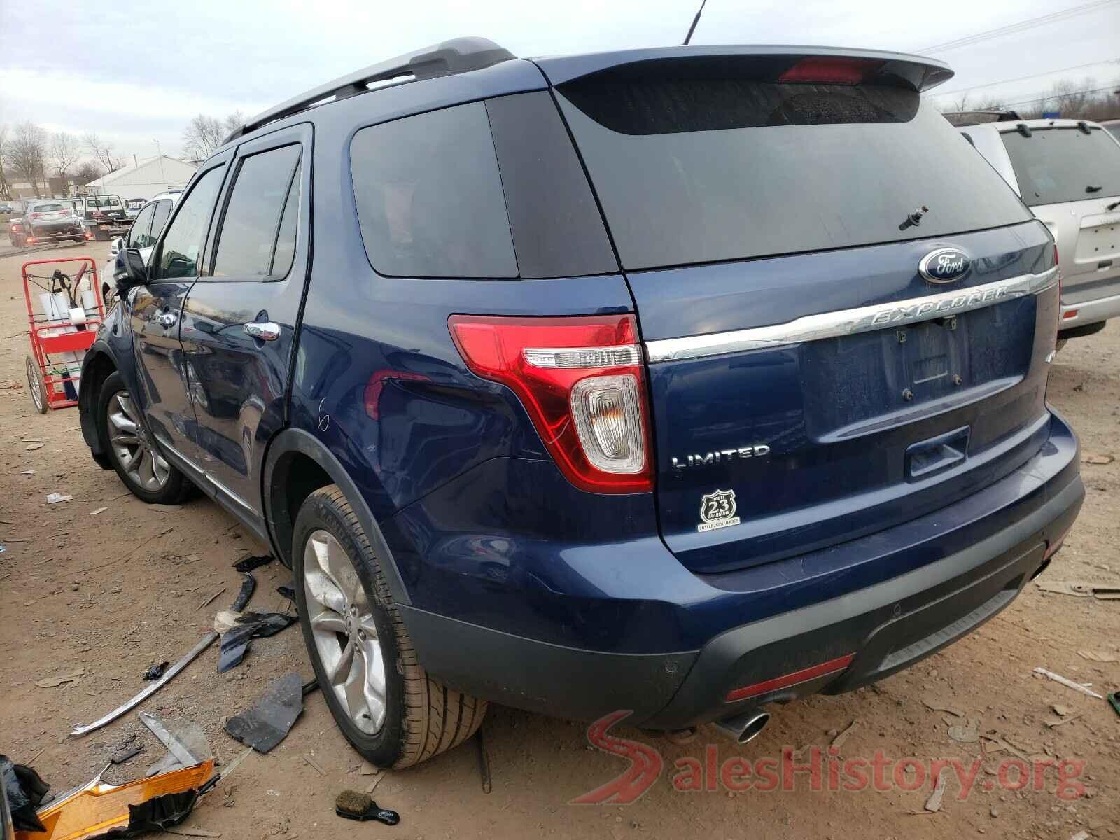 1FA6P8TH3M5105992 2012 FORD EXPLORER