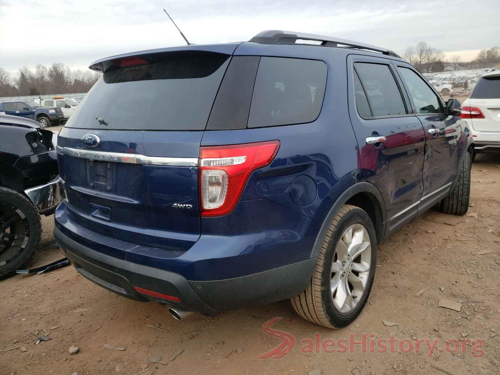 1FA6P8TH3M5105992 2012 FORD EXPLORER