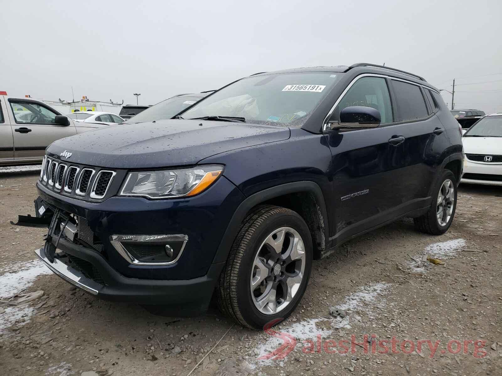 3C4NJDCB7LT234134 2020 JEEP COMPASS