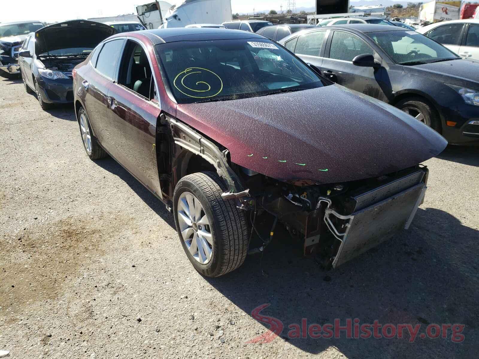 5XXGU4L37GG118099 2016 KIA OPTIMA