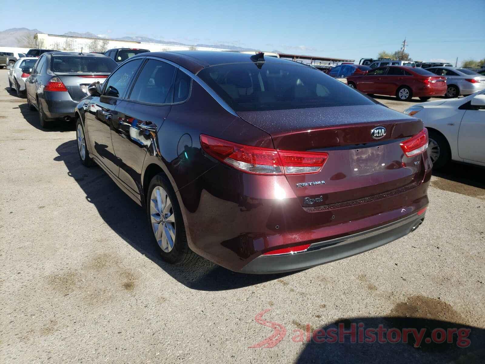 5XXGU4L37GG118099 2016 KIA OPTIMA