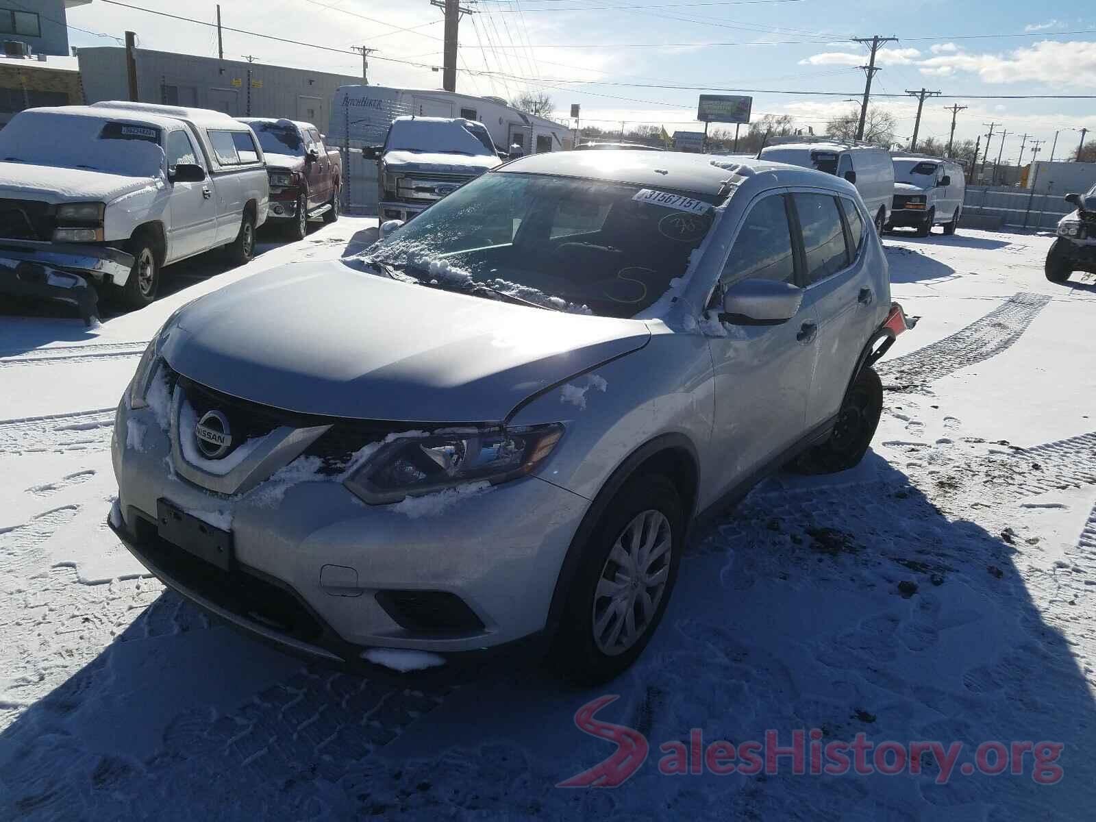 KNMAT2MV1GP651541 2016 NISSAN ROGUE