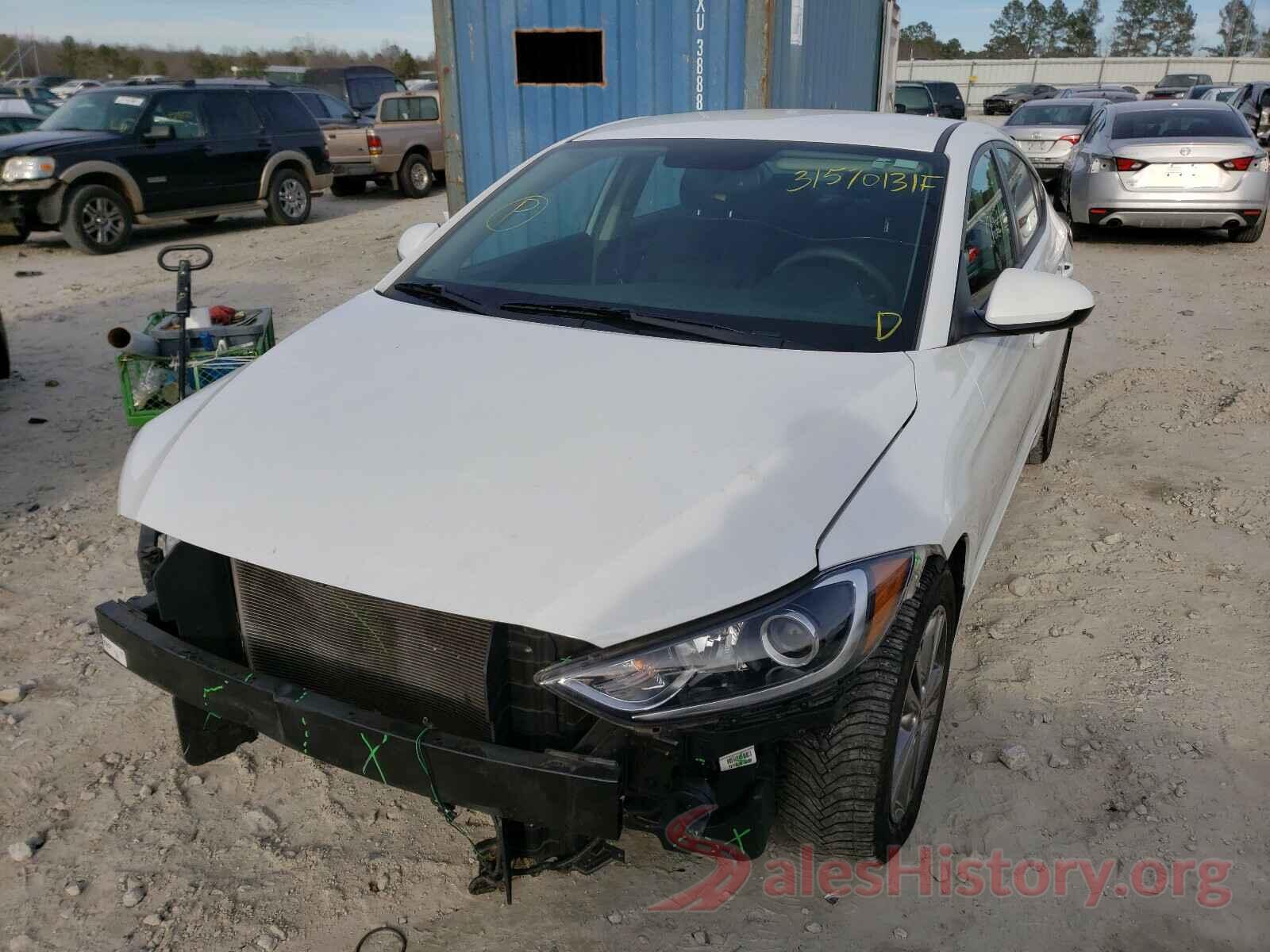 5NPD84LF2JH291297 2018 HYUNDAI ELANTRA