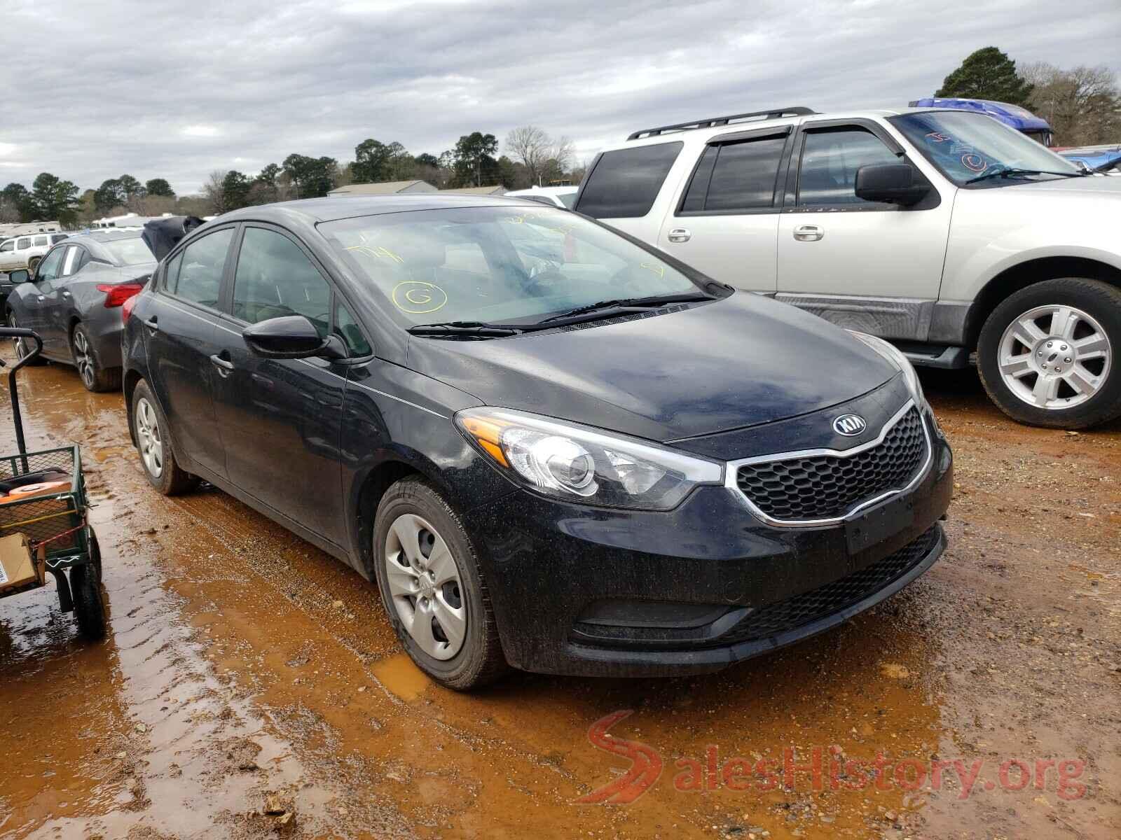 KNAFK4A69G5540343 2016 KIA FORTE