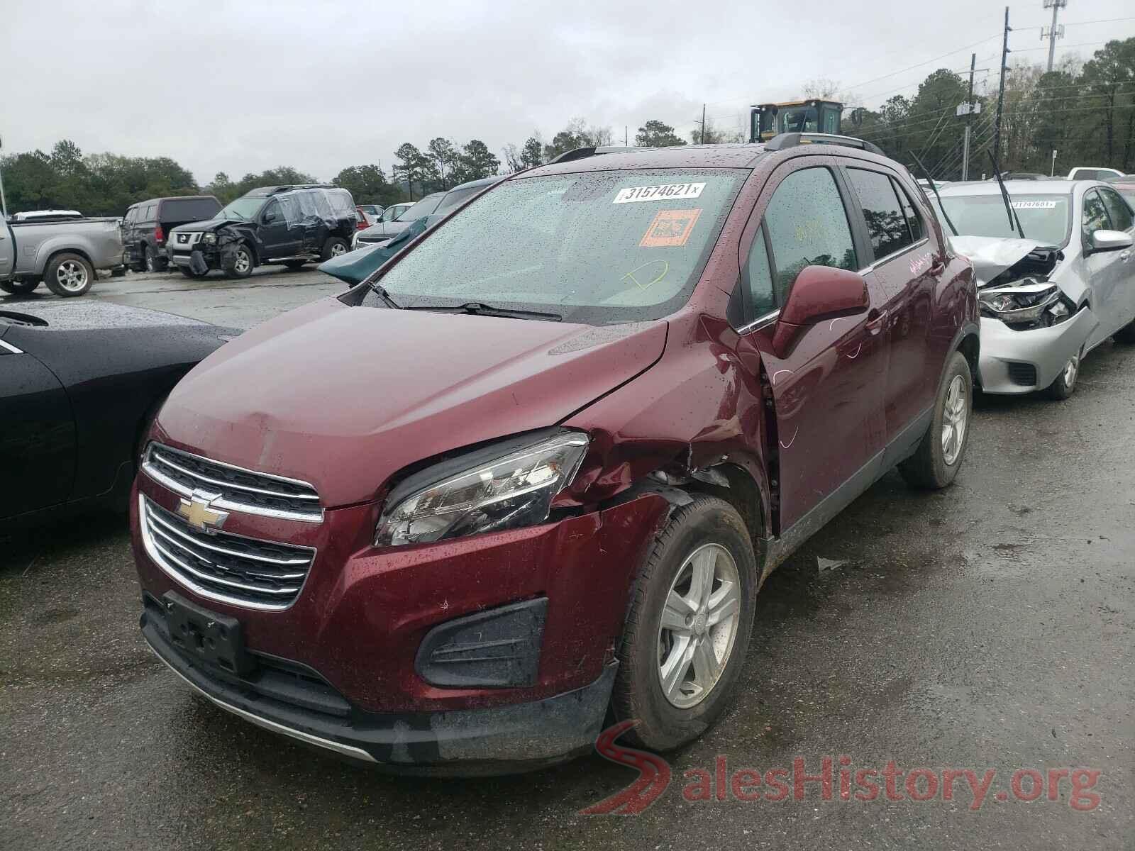 3GNCJLSB3GL278261 2016 CHEVROLET TRAX