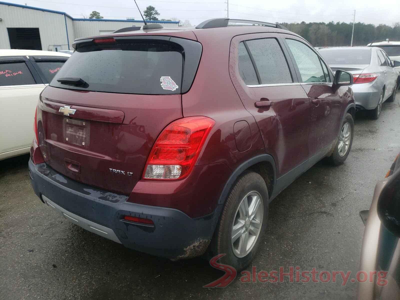 3GNCJLSB3GL278261 2016 CHEVROLET TRAX