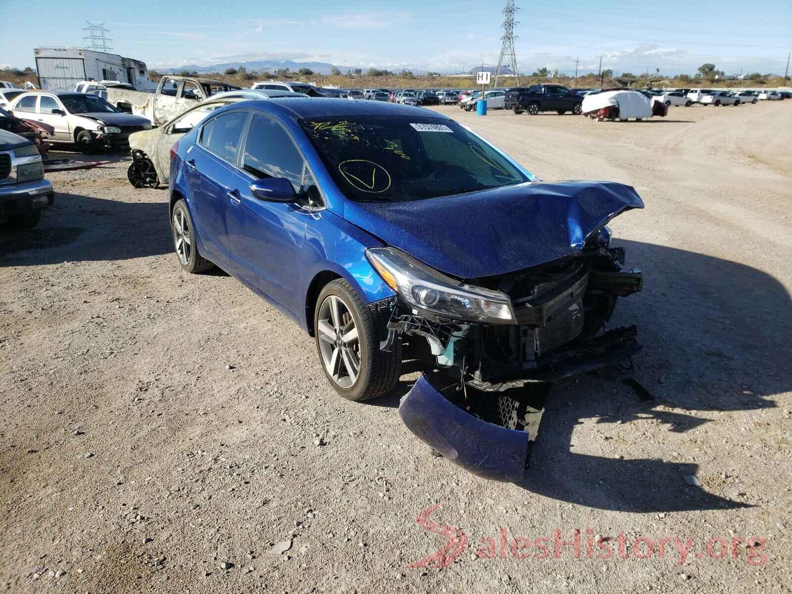 3KPFL4A87JE236506 2018 KIA FORTE