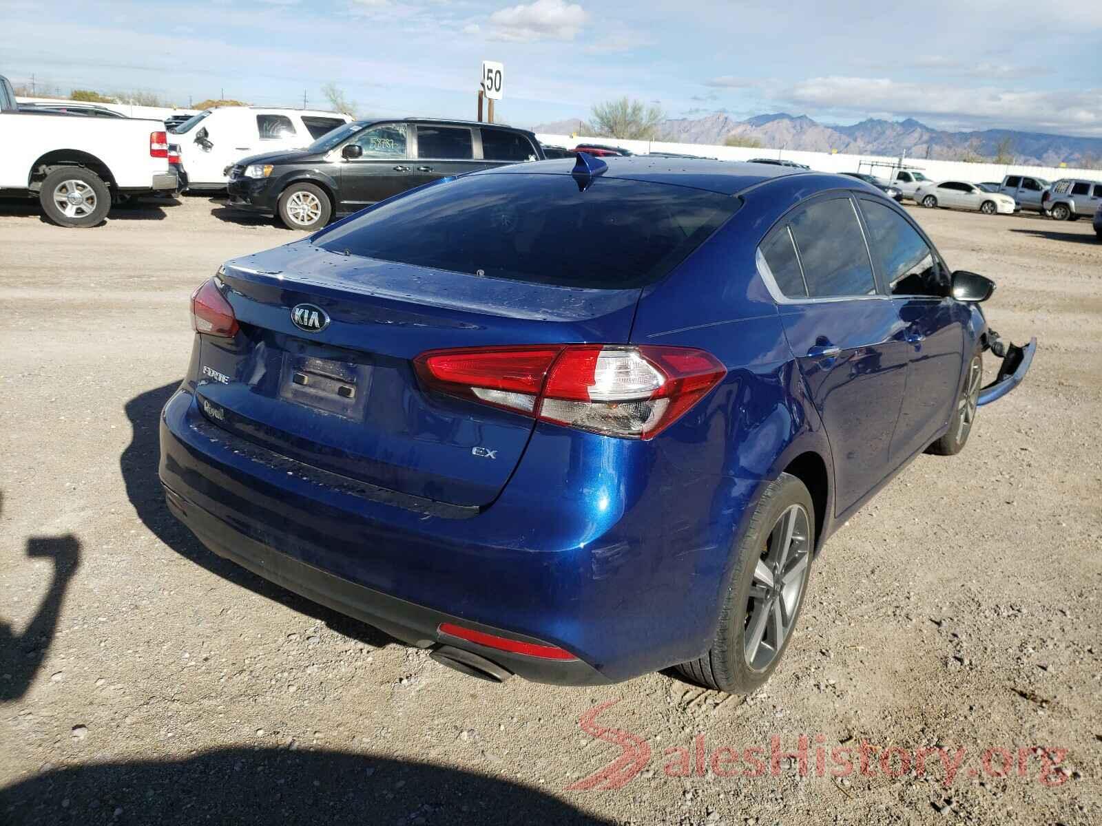 3KPFL4A87JE236506 2018 KIA FORTE