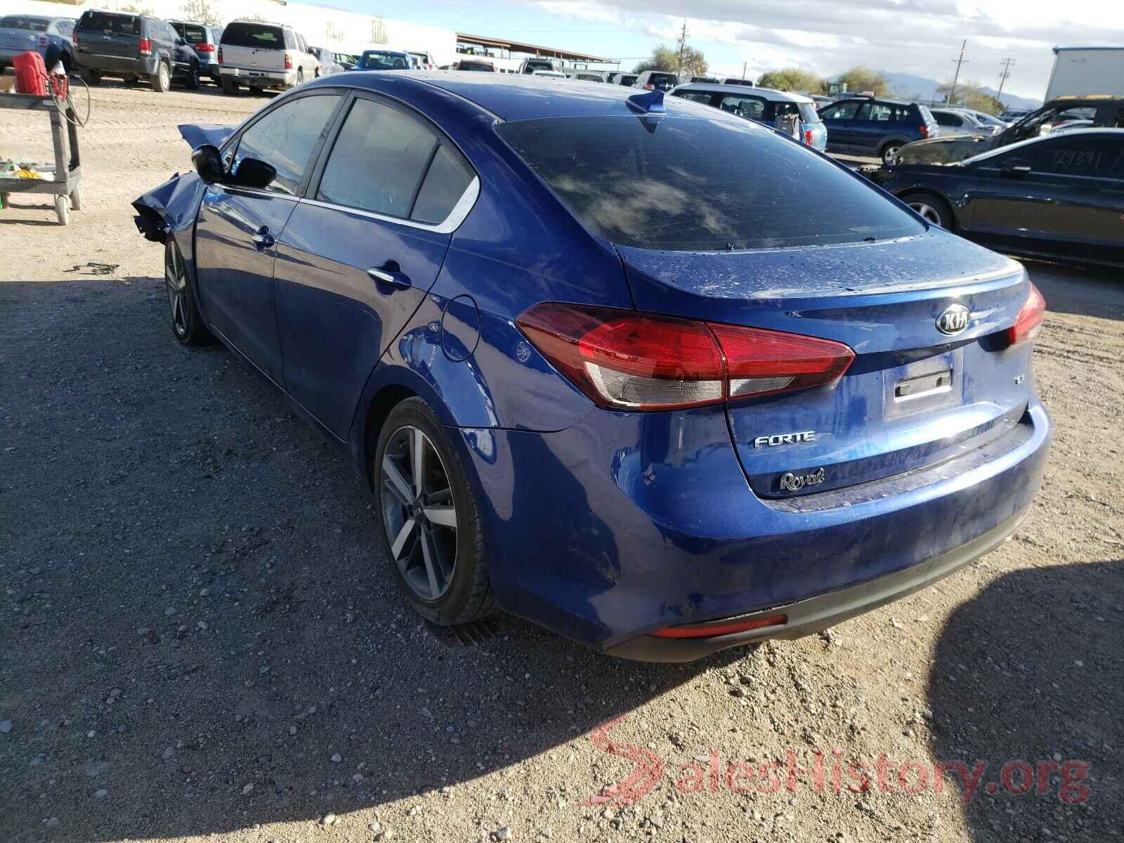 3KPFL4A87JE236506 2018 KIA FORTE