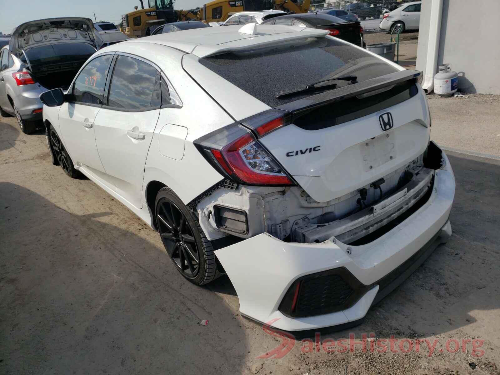 SHHFK7H51HU208140 2017 HONDA CIVIC