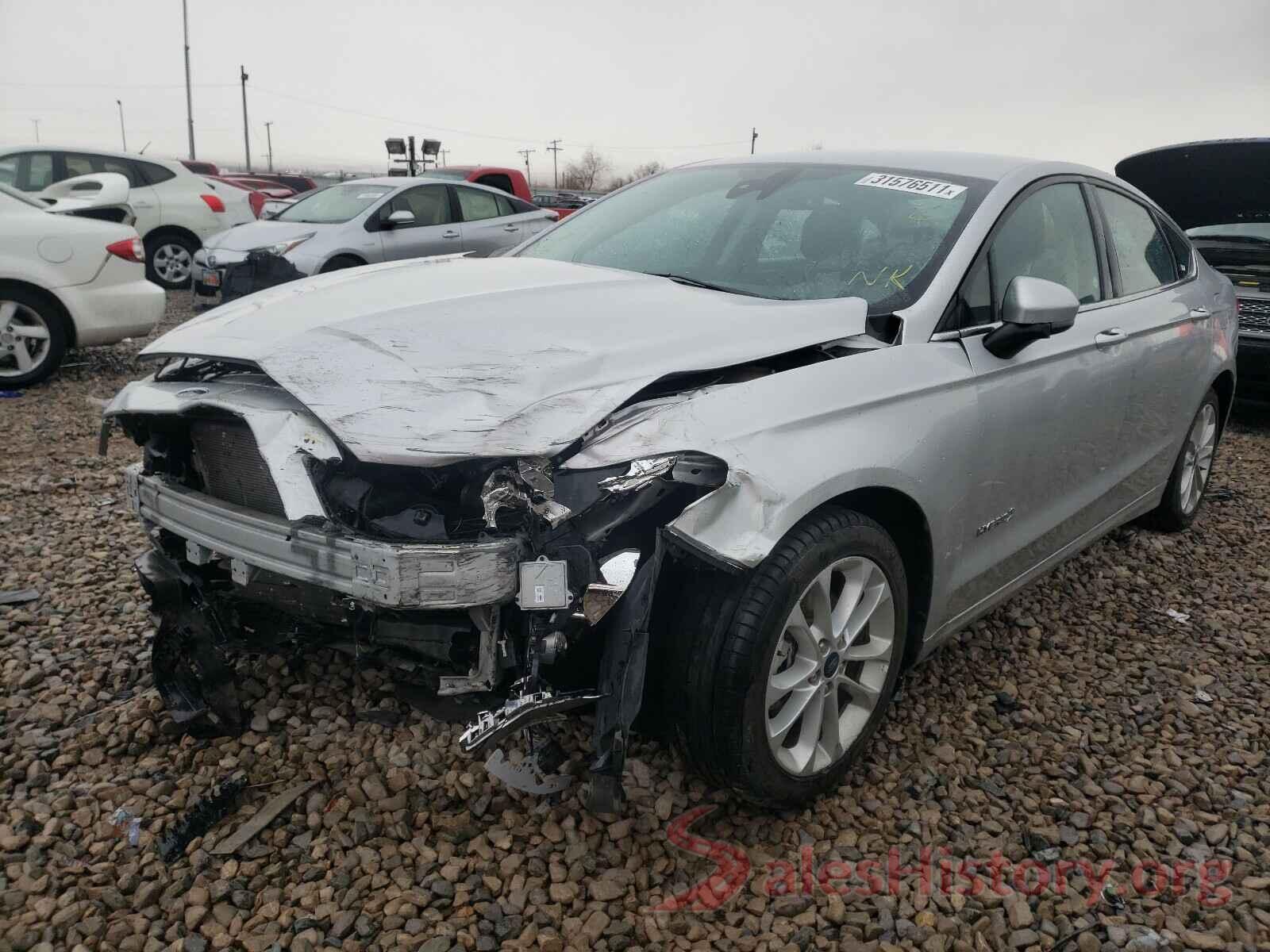 3FA6P0LU6KR143760 2019 FORD FUSION