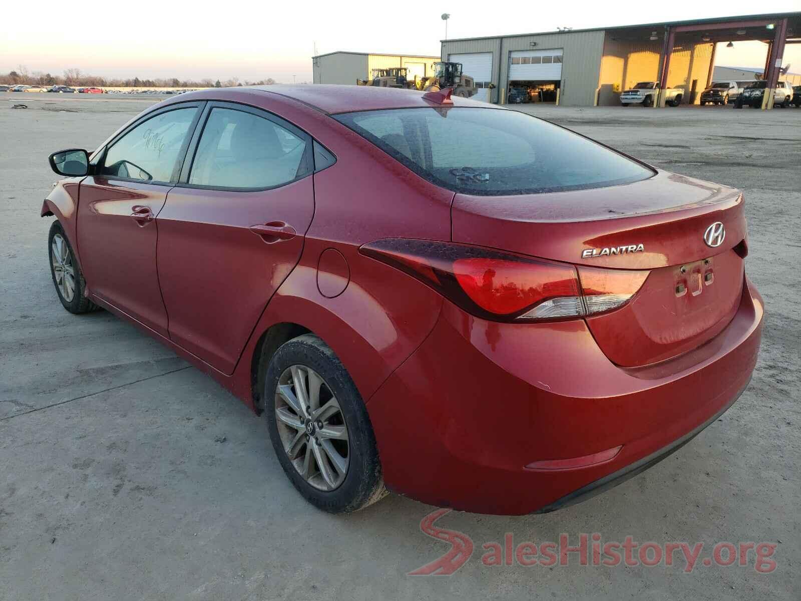 KMHDH4AE2GU585478 2016 HYUNDAI ELANTRA