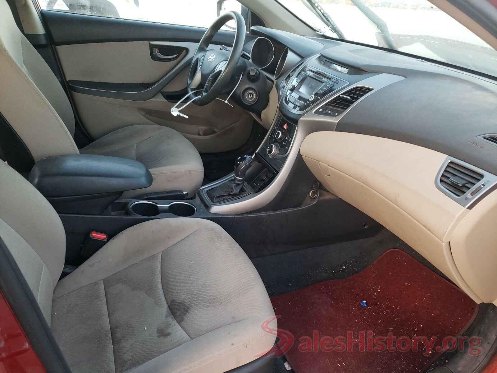 KMHDH4AE2GU585478 2016 HYUNDAI ELANTRA