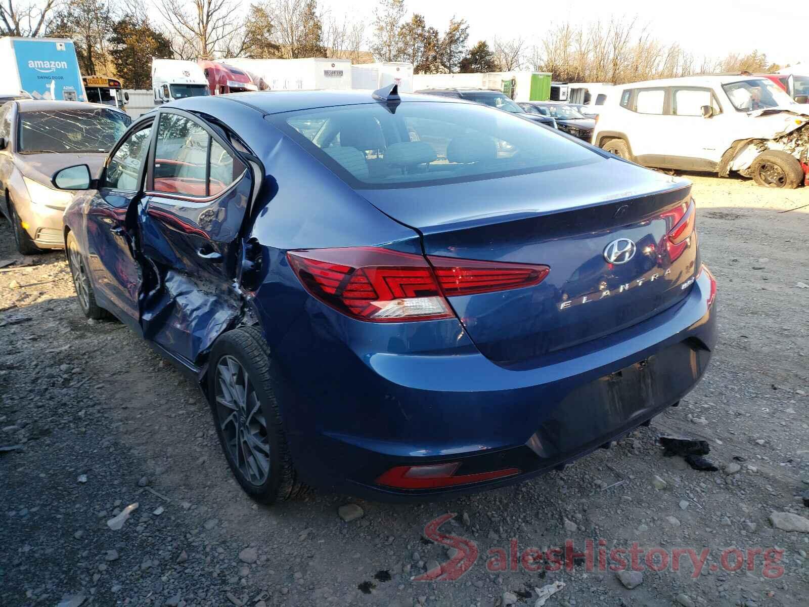 5NPD84LF7LH541653 2020 HYUNDAI ELANTRA