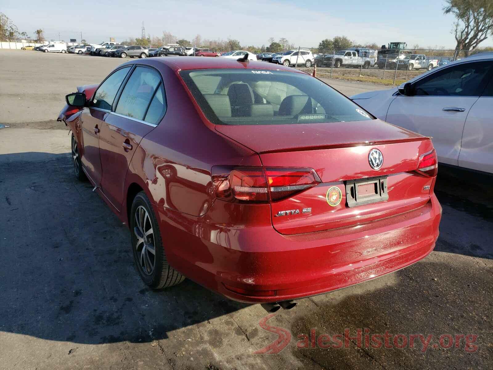 3VWDB7AJ0HM314944 2017 VOLKSWAGEN JETTA