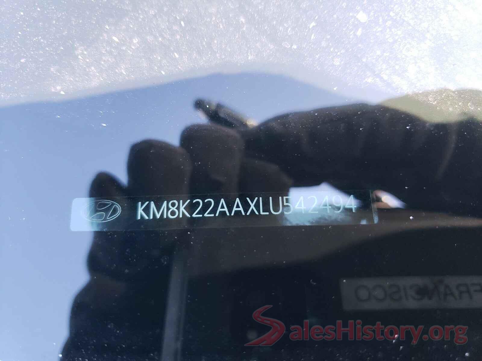 KM8K22AAXLU542494 2020 HYUNDAI KONA