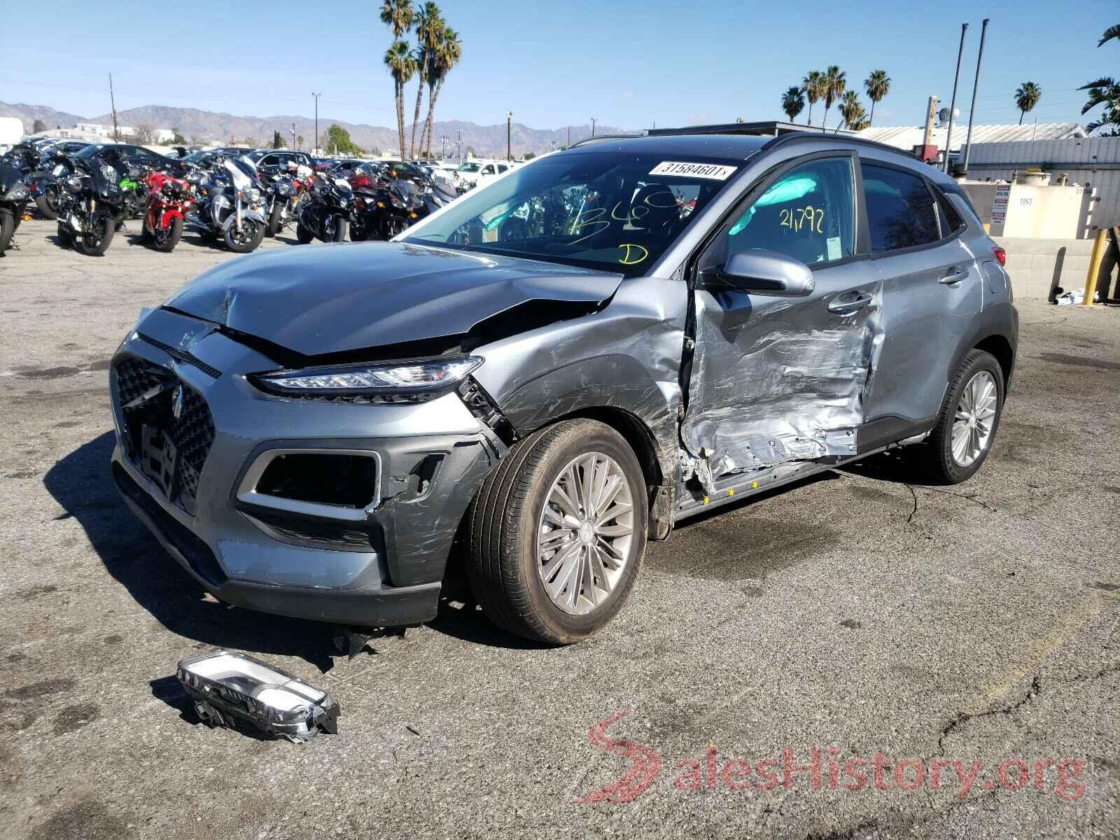 KM8K22AAXLU542494 2020 HYUNDAI KONA