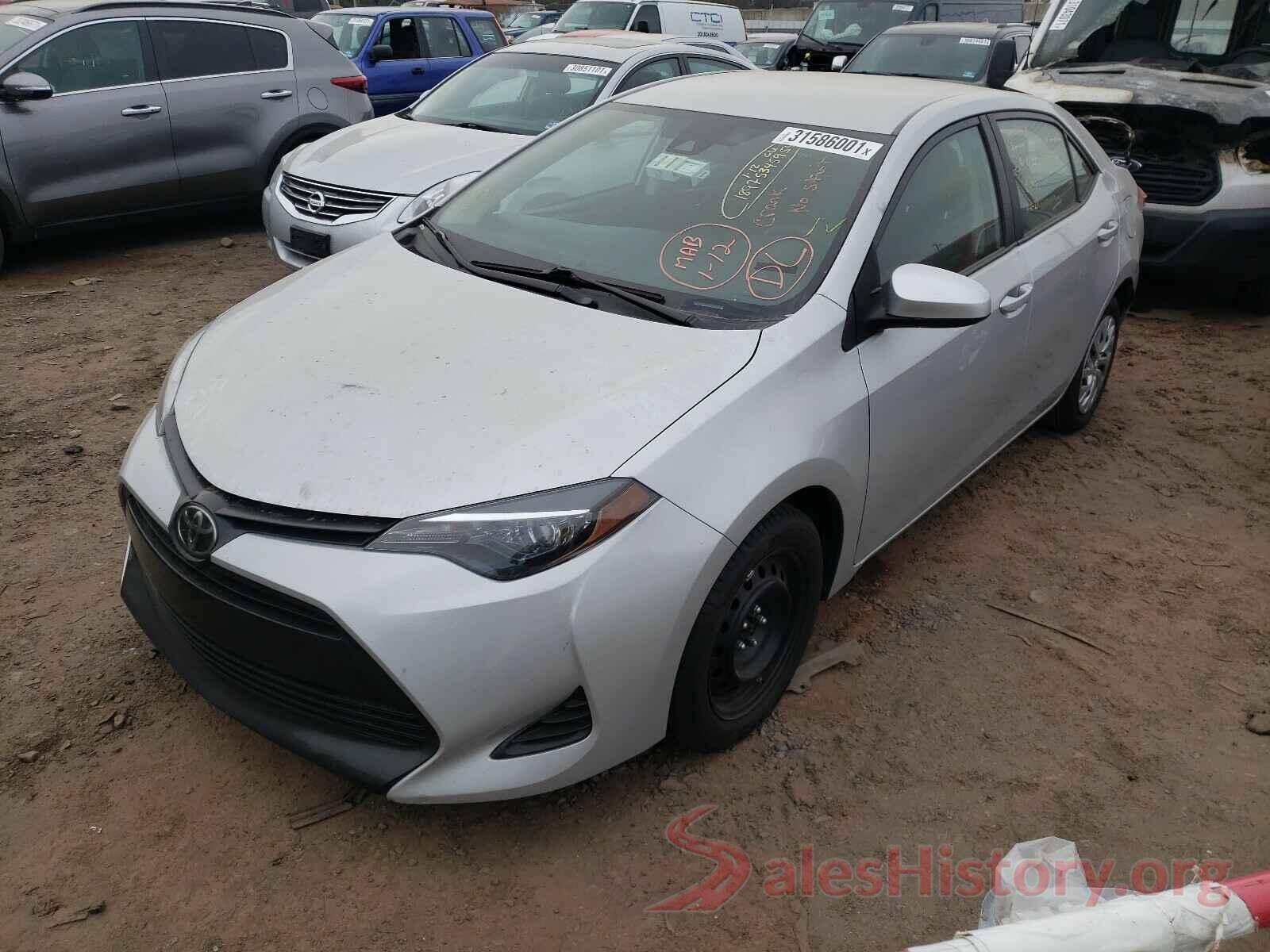 2T1BURHE5KC242972 2019 TOYOTA COROLLA