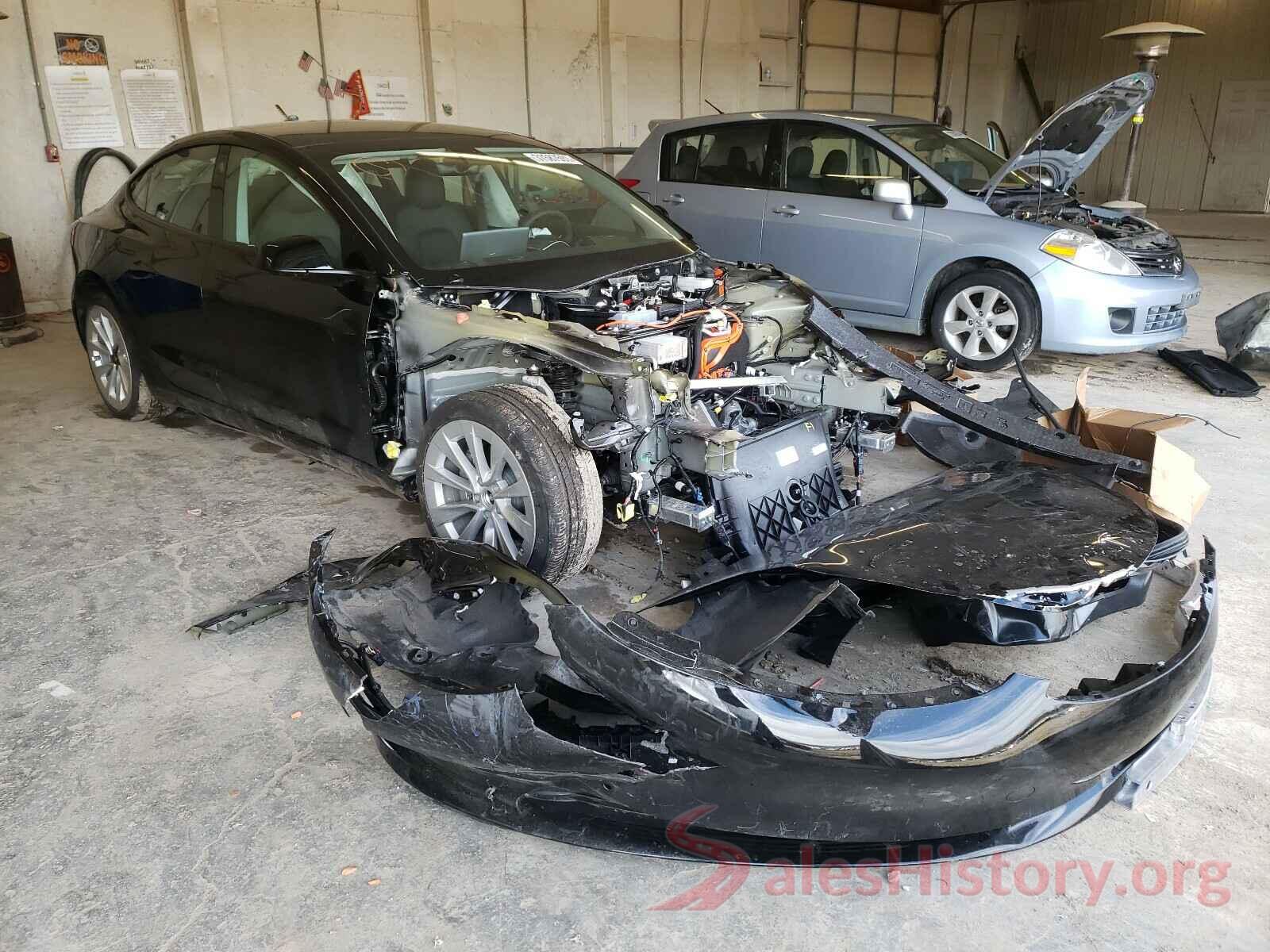 5YJ3E1EB9MF848822 2021 TESLA MODEL 3