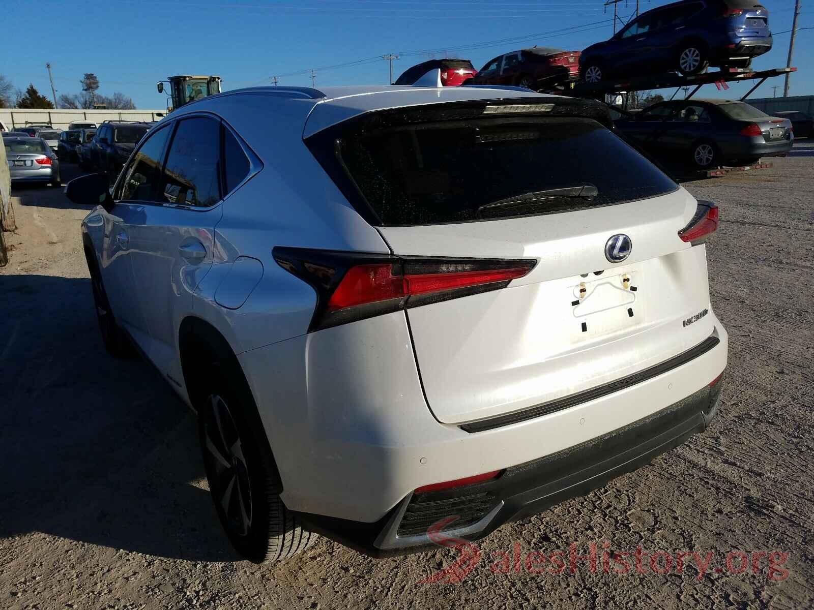 JTJBJRBZ0K2106152 2019 LEXUS NX