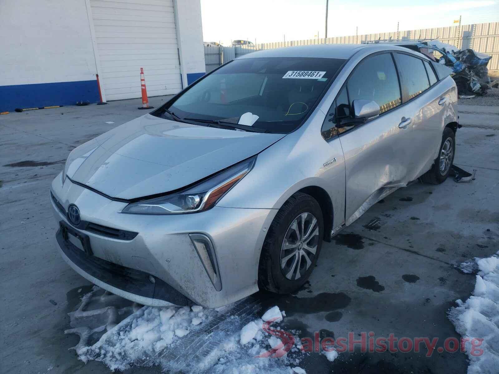 JTDL9RFU7K3001486 2019 TOYOTA PRIUS