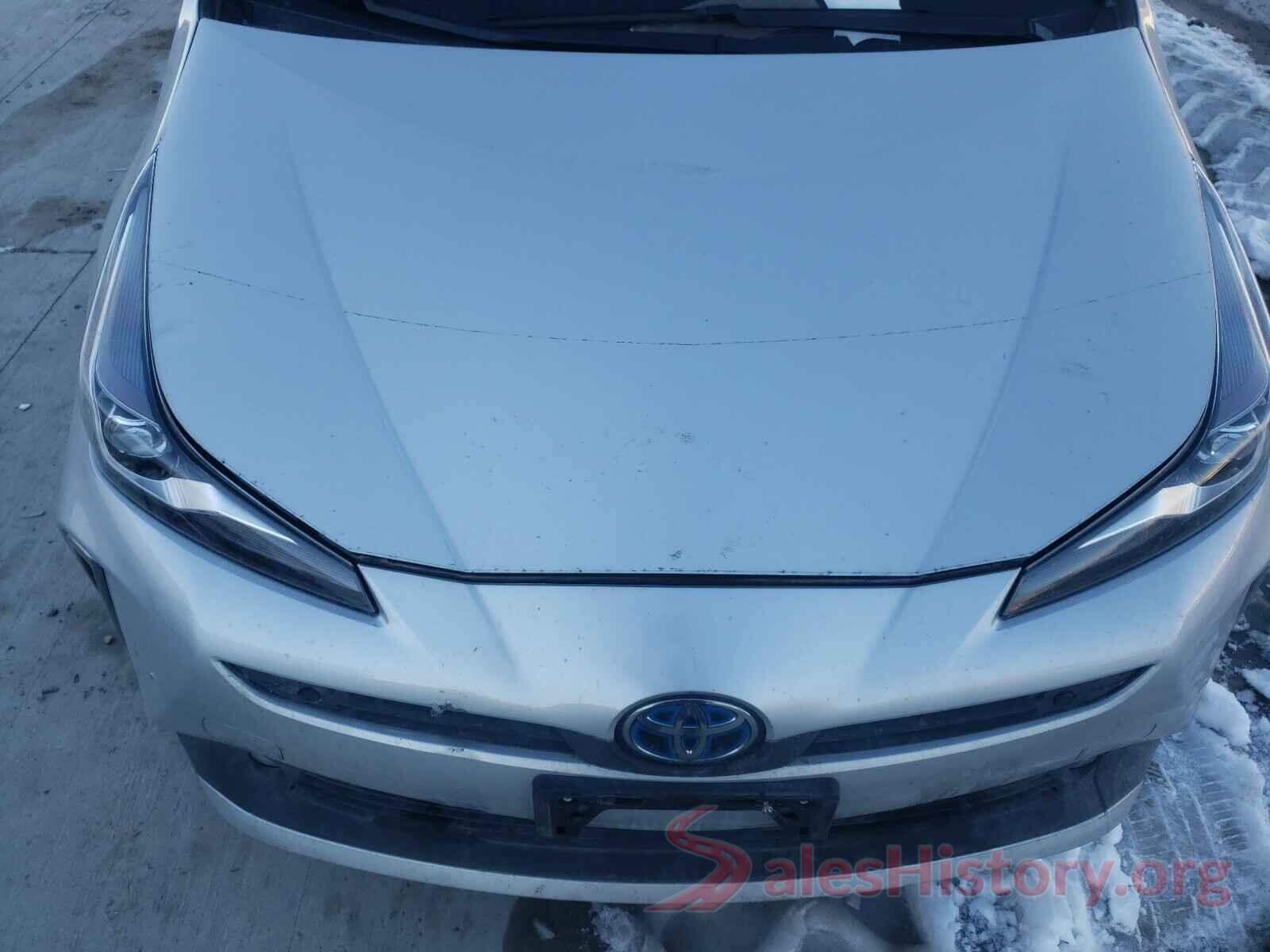 JTDL9RFU7K3001486 2019 TOYOTA PRIUS