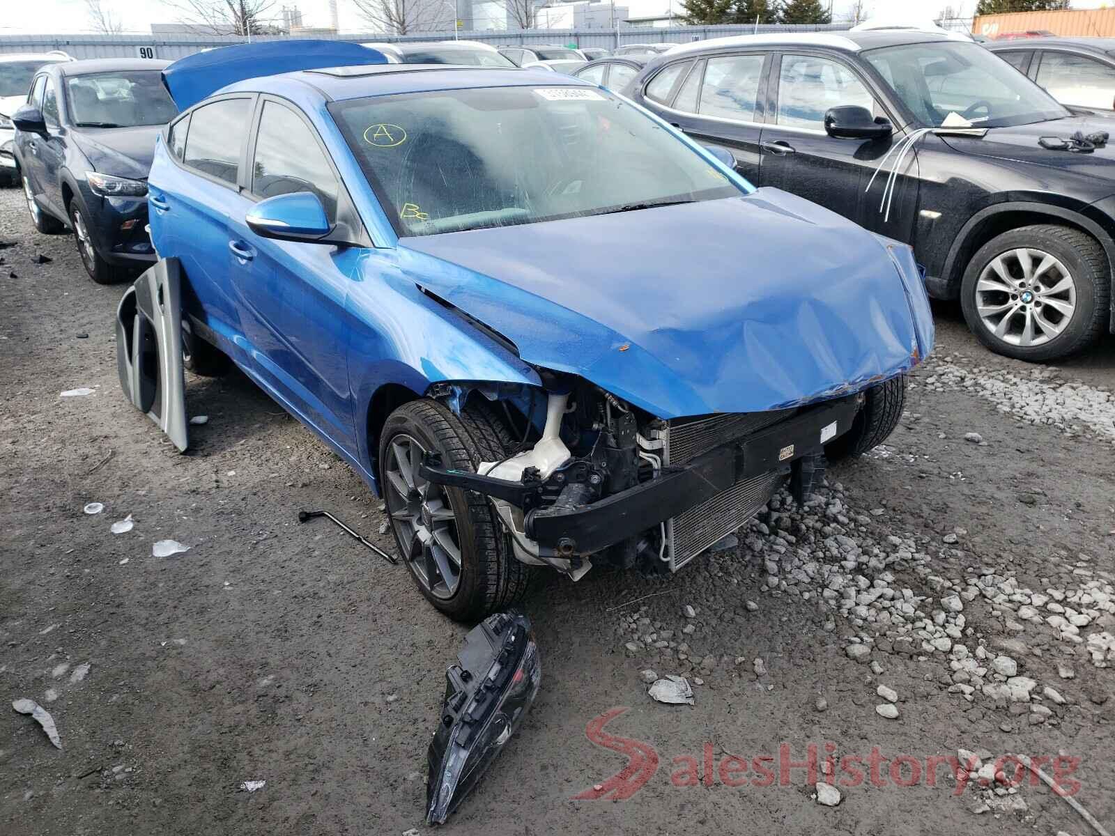 KMHD84LFXJU585175 2018 HYUNDAI ELANTRA