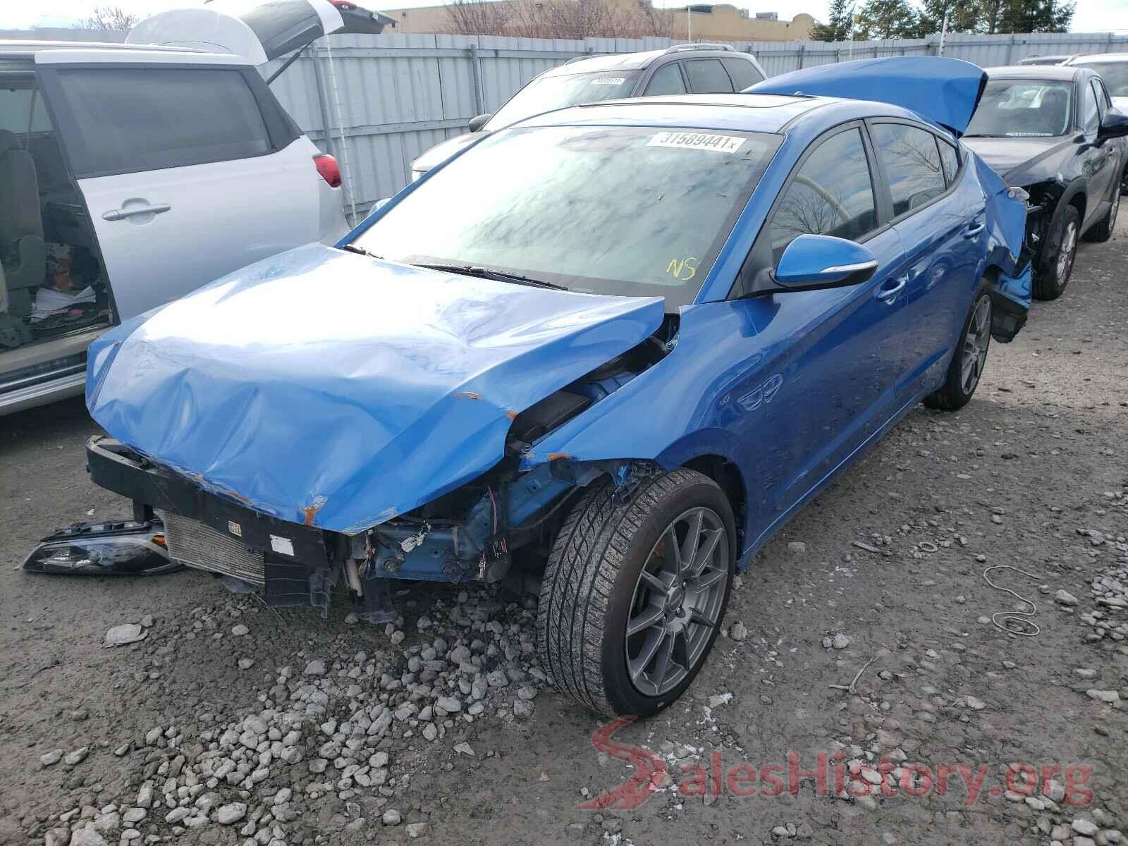 KMHD84LFXJU585175 2018 HYUNDAI ELANTRA