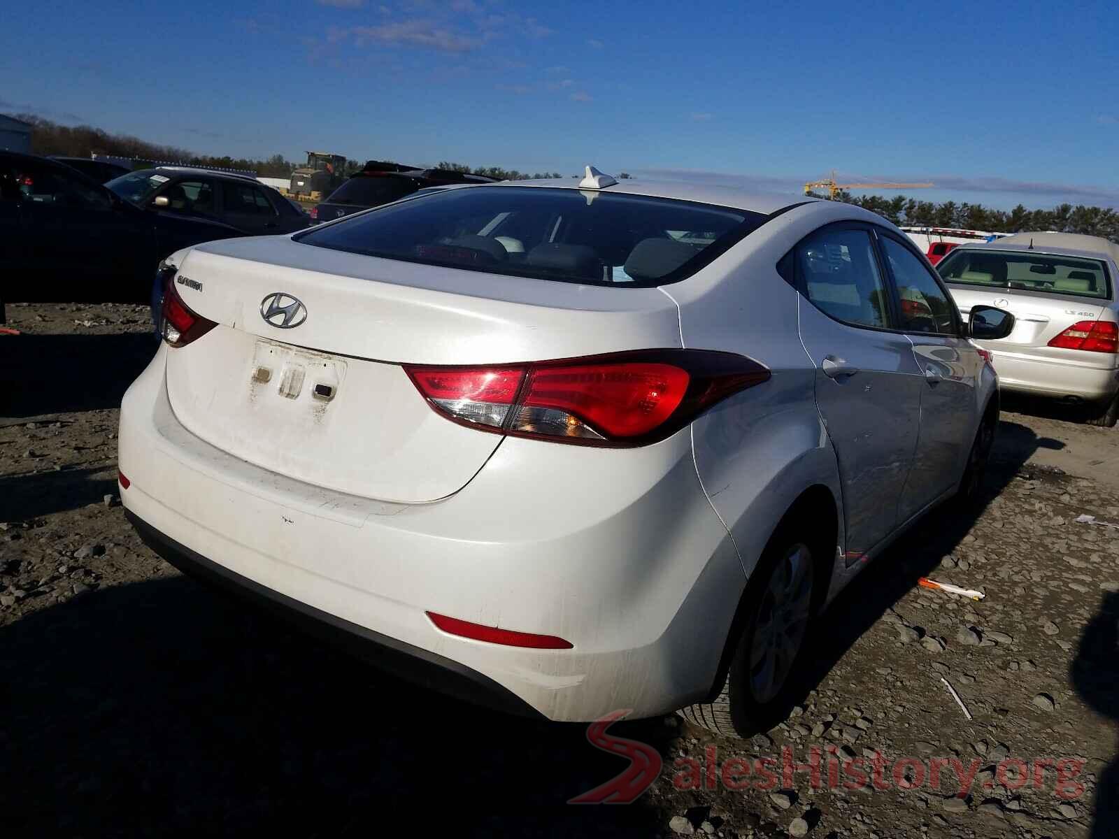 5NPDH4AE1GH745073 2016 HYUNDAI ELANTRA