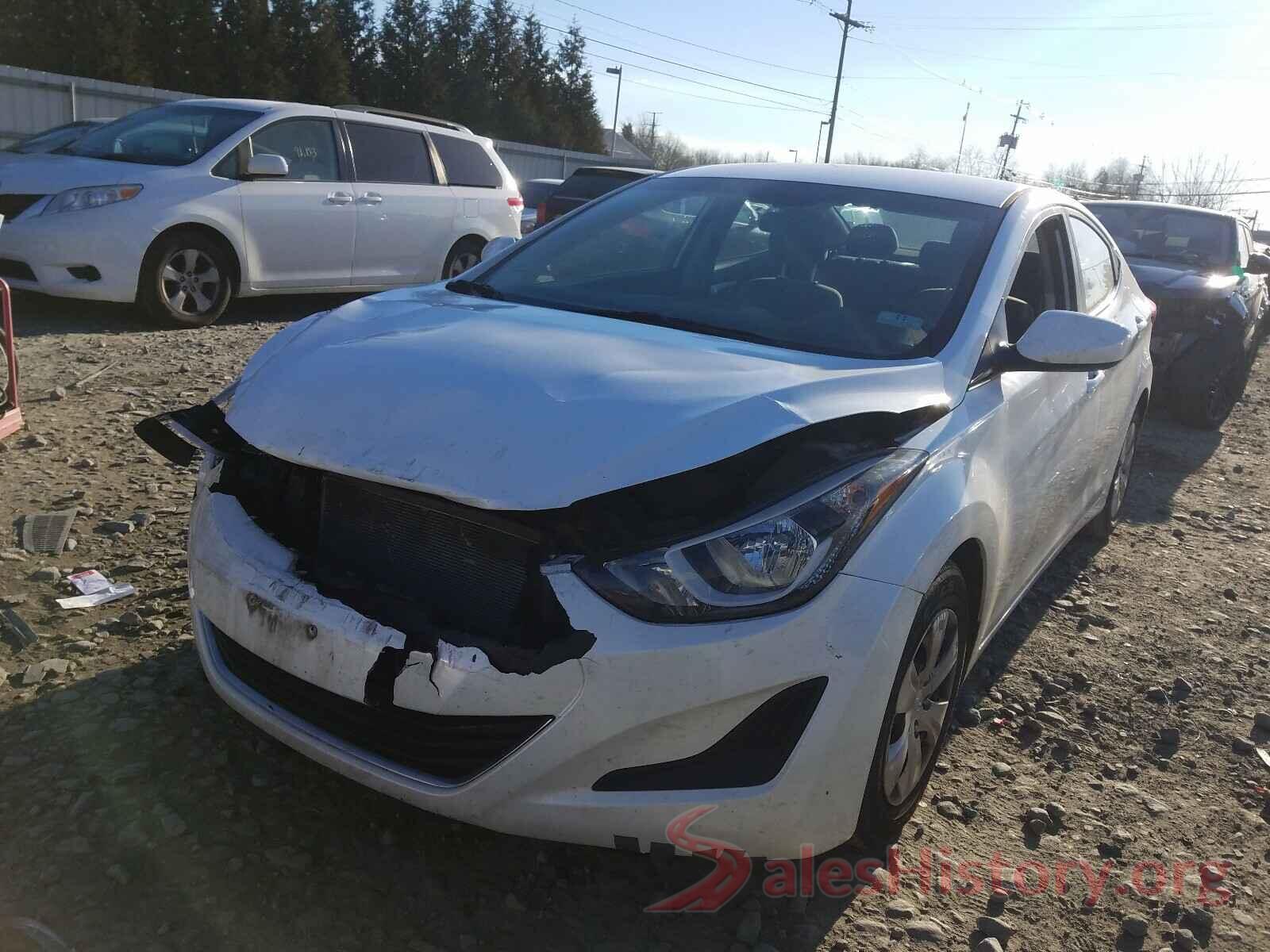 5NPDH4AE1GH745073 2016 HYUNDAI ELANTRA