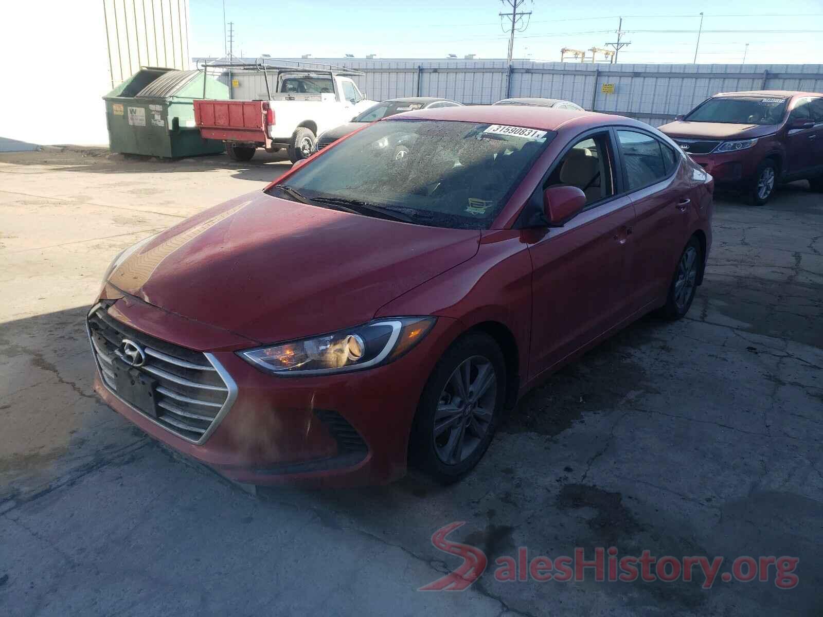 5NPD84LF5HH198249 2017 HYUNDAI ELANTRA