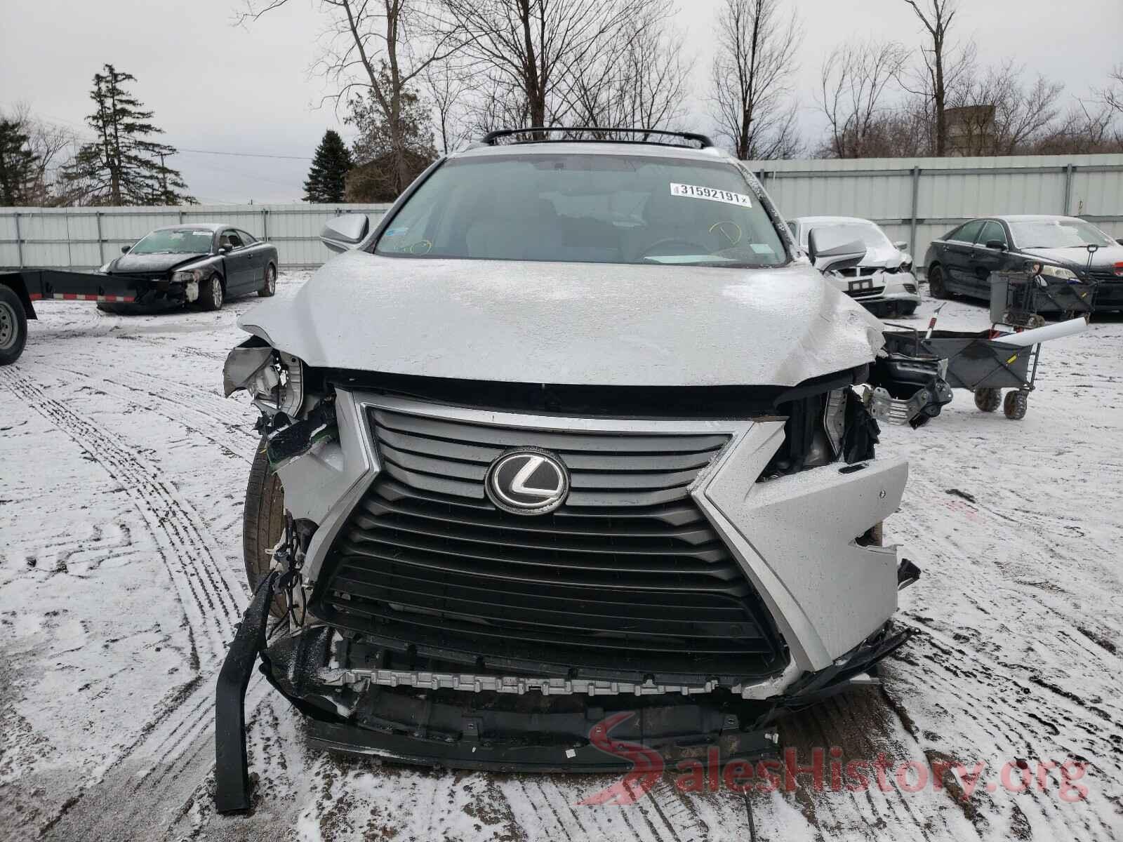 2T2BZMCA0GC044022 2016 LEXUS RX350