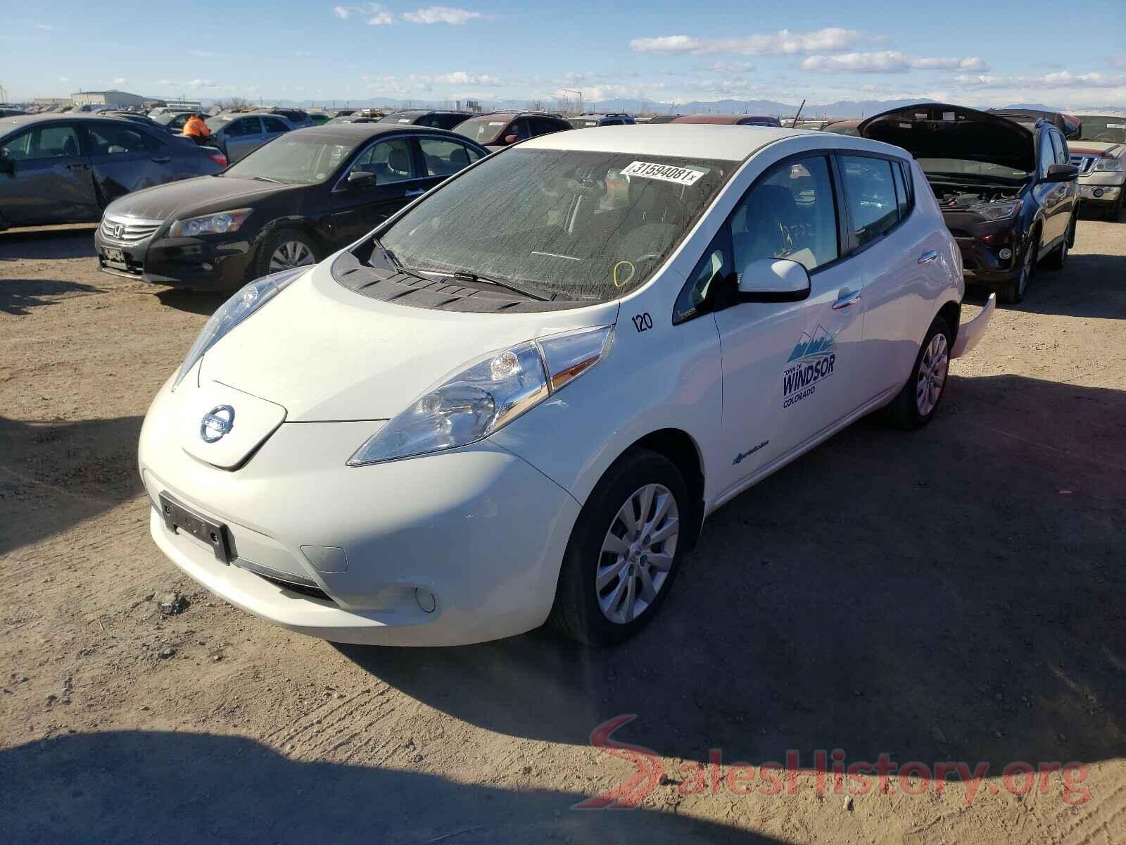 1N4BZ0CP9HC306492 2017 NISSAN LEAF