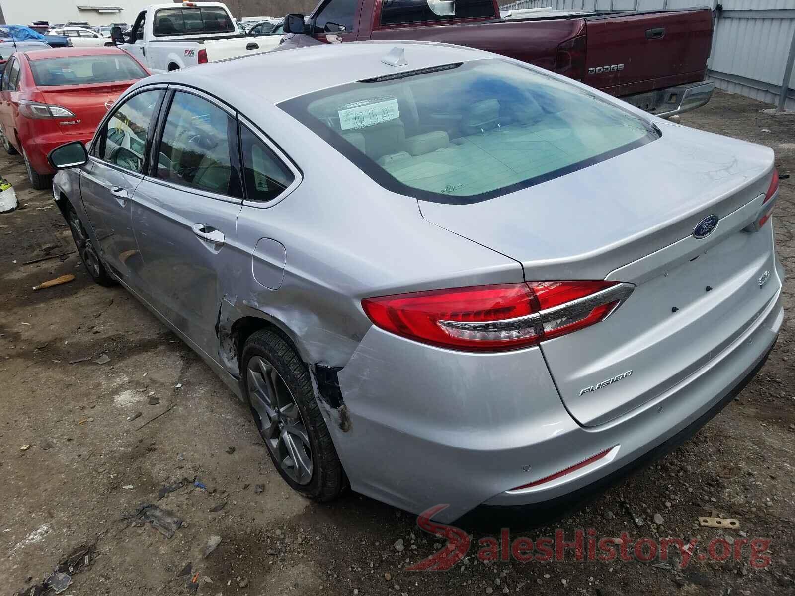 3FA6P0CD6KR270587 2019 FORD FUSION