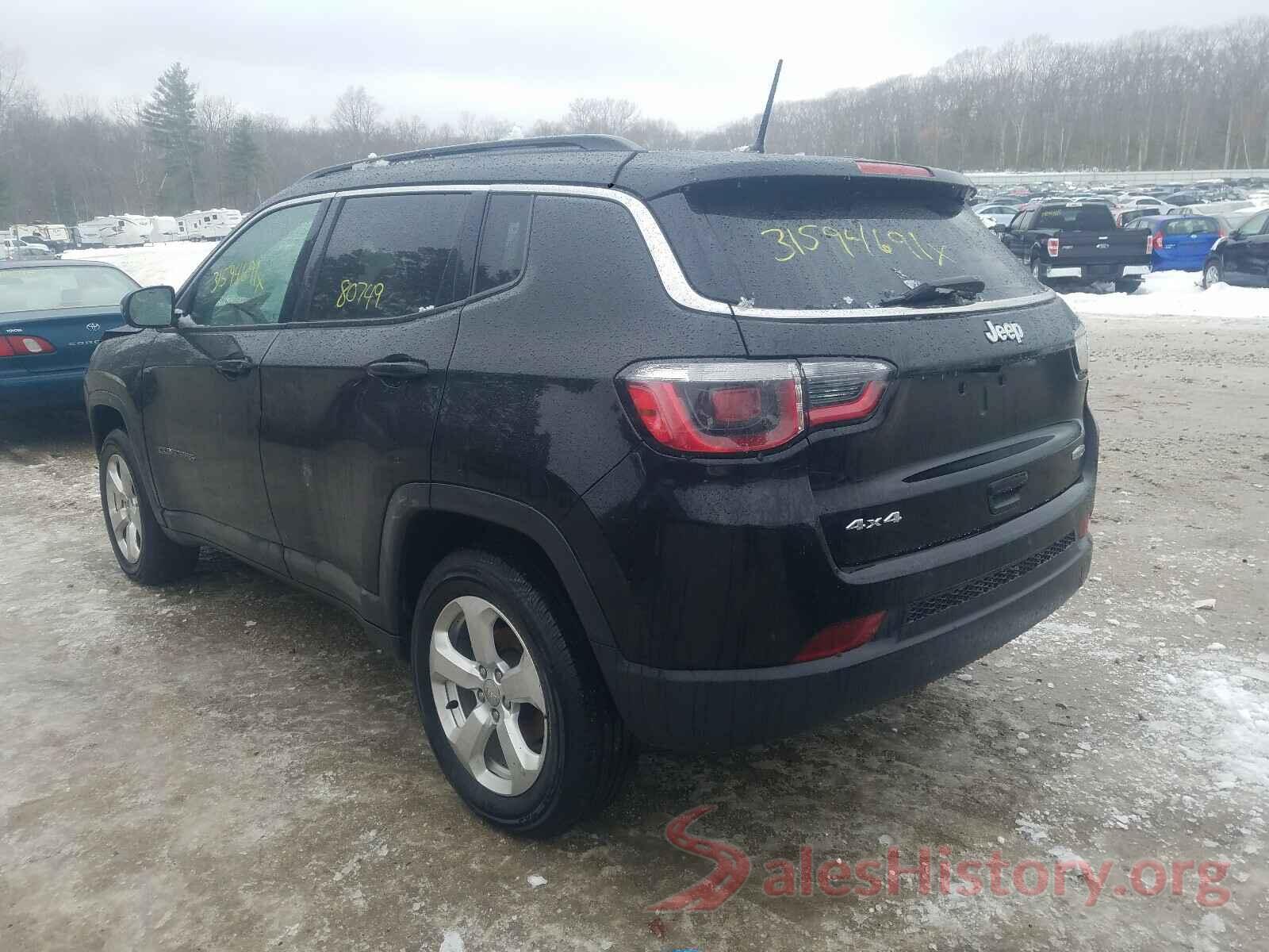 3C4NJDBB7HT680874 2017 JEEP COMPASS