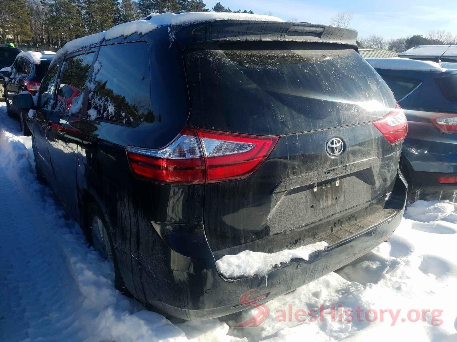 5TDDZ3DC4HS175423 2017 TOYOTA SIENNA