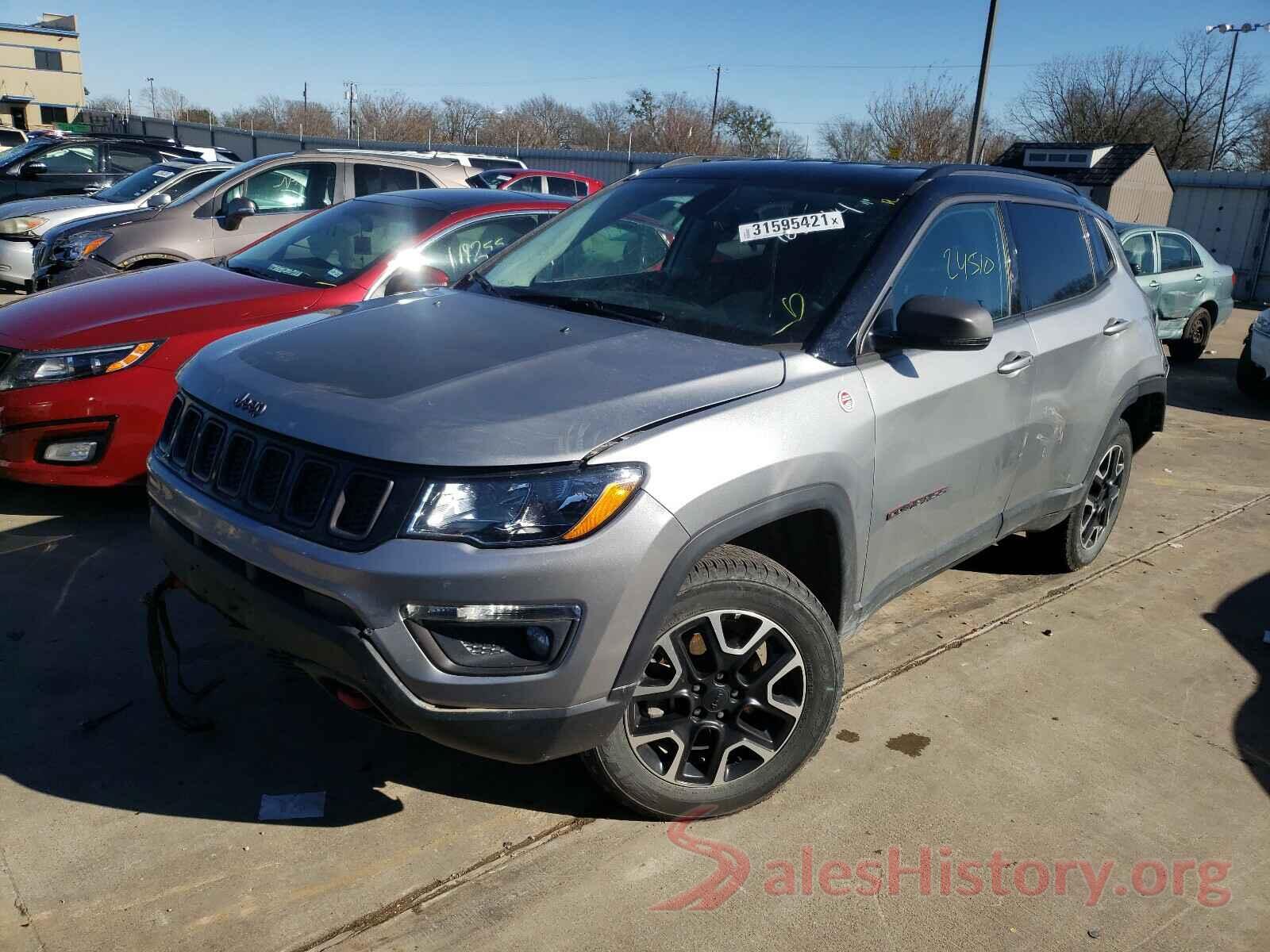 3C4NJDDB1KT790520 2019 JEEP COMPASS