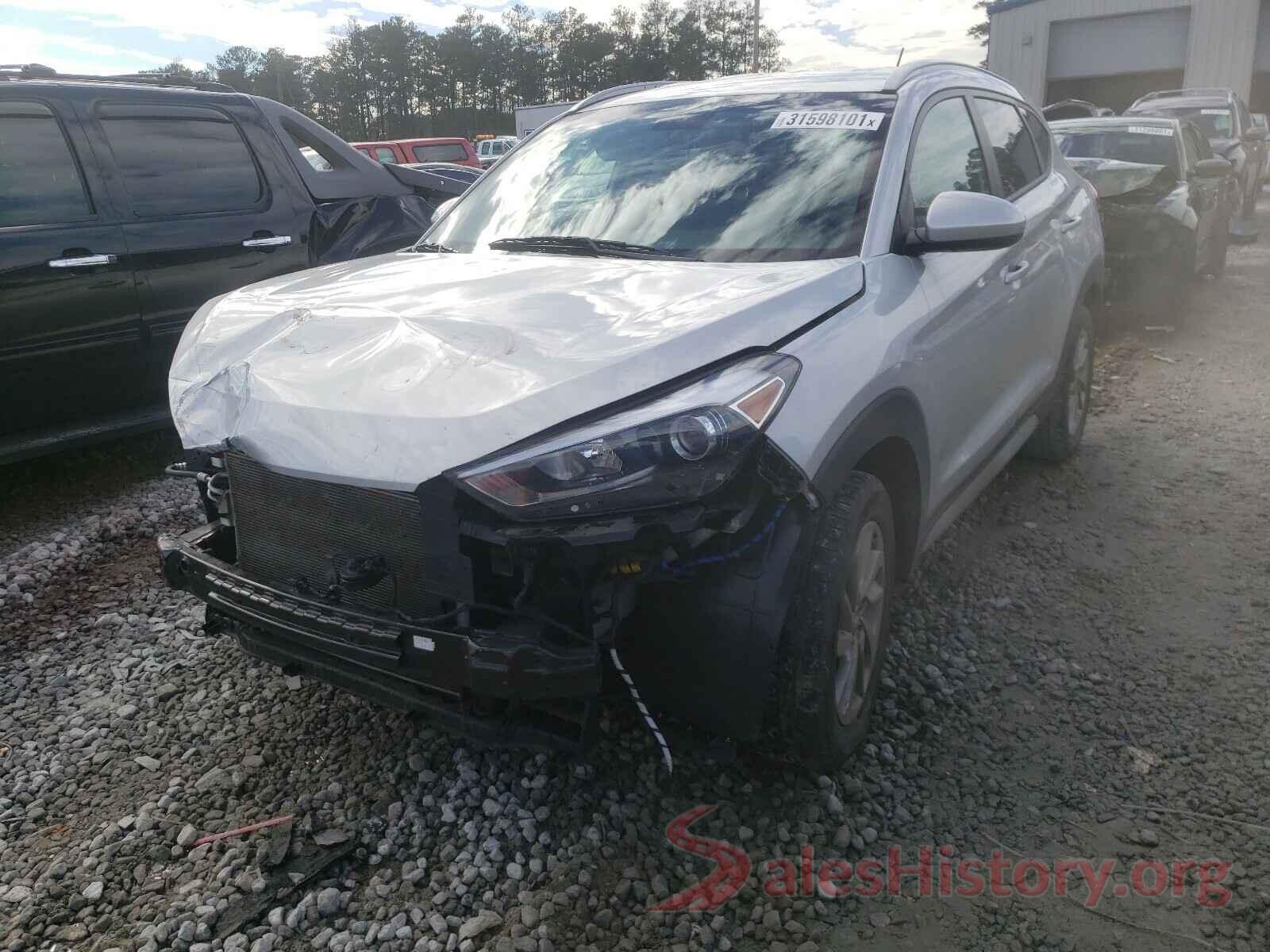 KM8J33A44HU400304 2017 HYUNDAI TUCSON